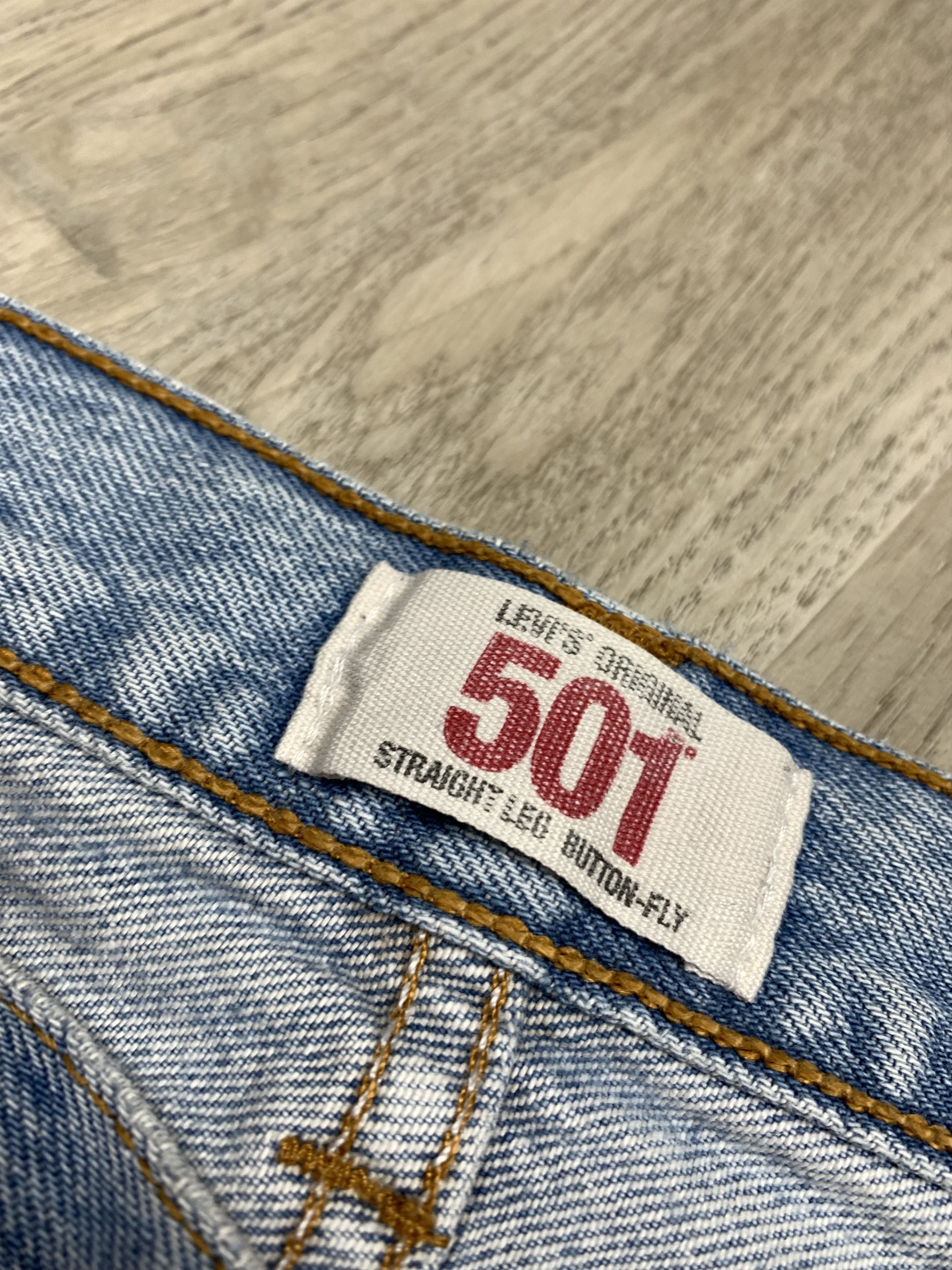 Levi's Levis 501 Vintage Mens Denim Pants Jeans Size US 34 / EU 50 - 8 Thumbnail