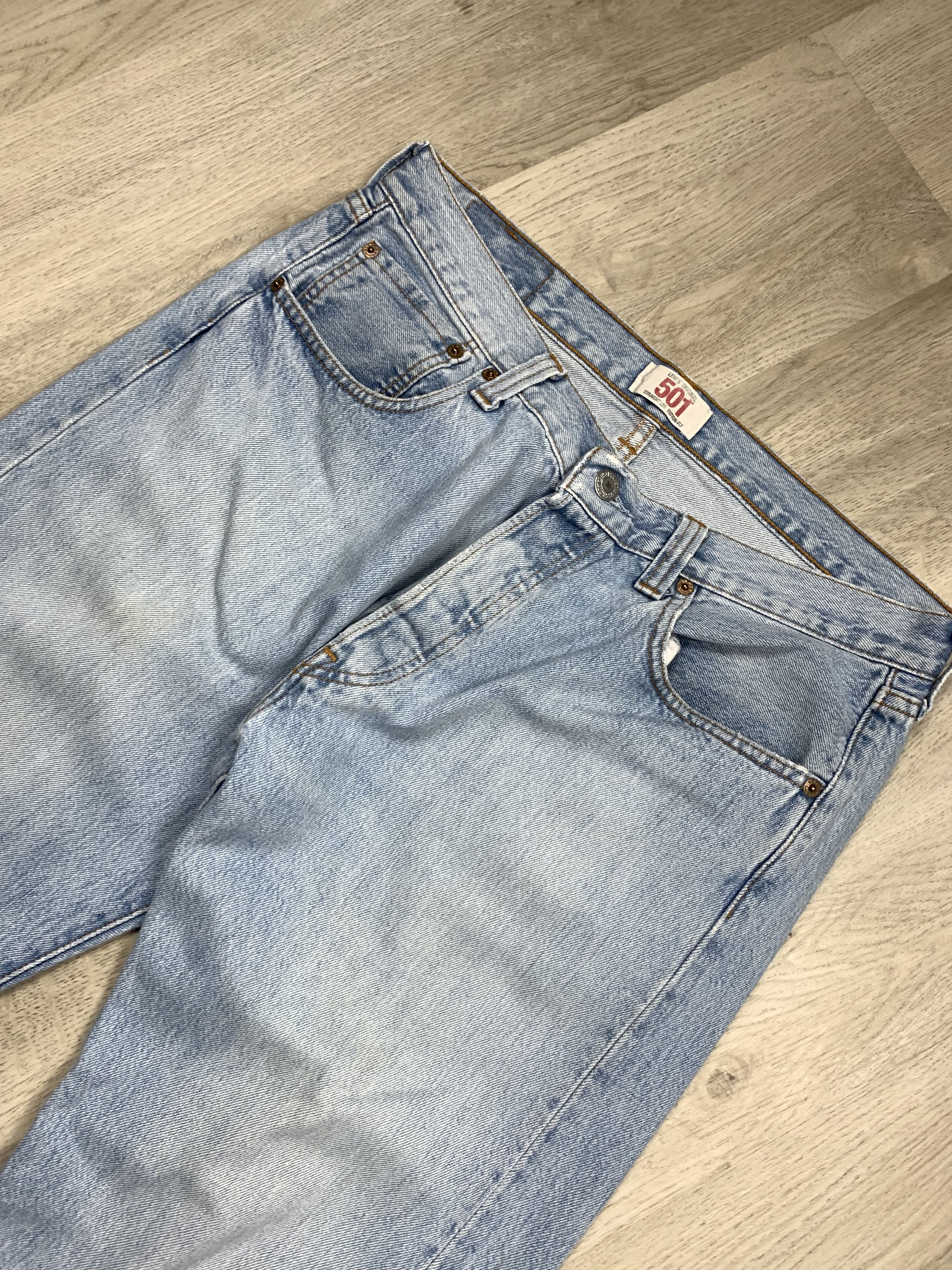 Levi's Levis 501 Vintage Mens Denim Pants Jeans Size US 34 / EU 50 - 7 Thumbnail