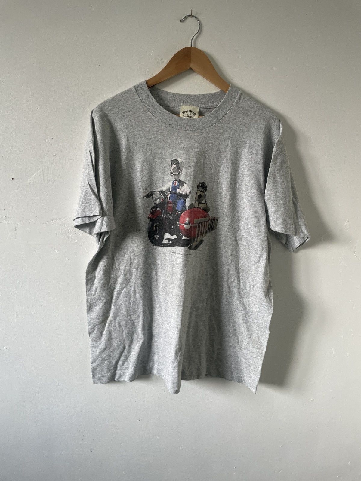 Vintage 1989 Wallace & Gromit T shirt