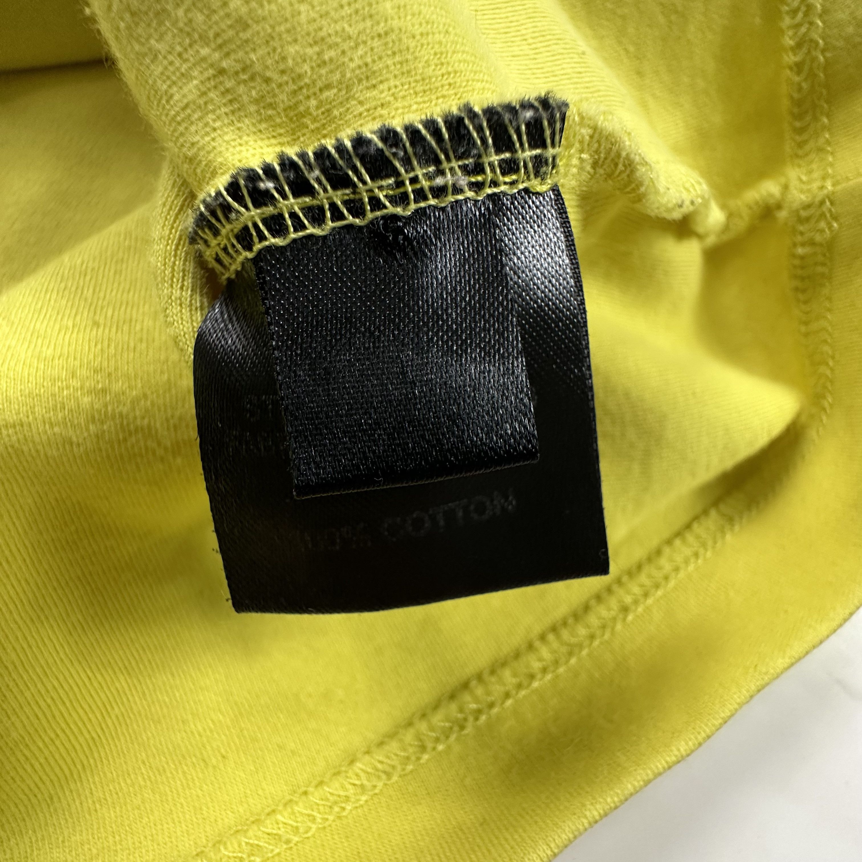 Raf Simons × Sterling Ruby FW14 Yellow Fathers Tee Size US L / EU 52-54 / 3 - 4 Thumbnail