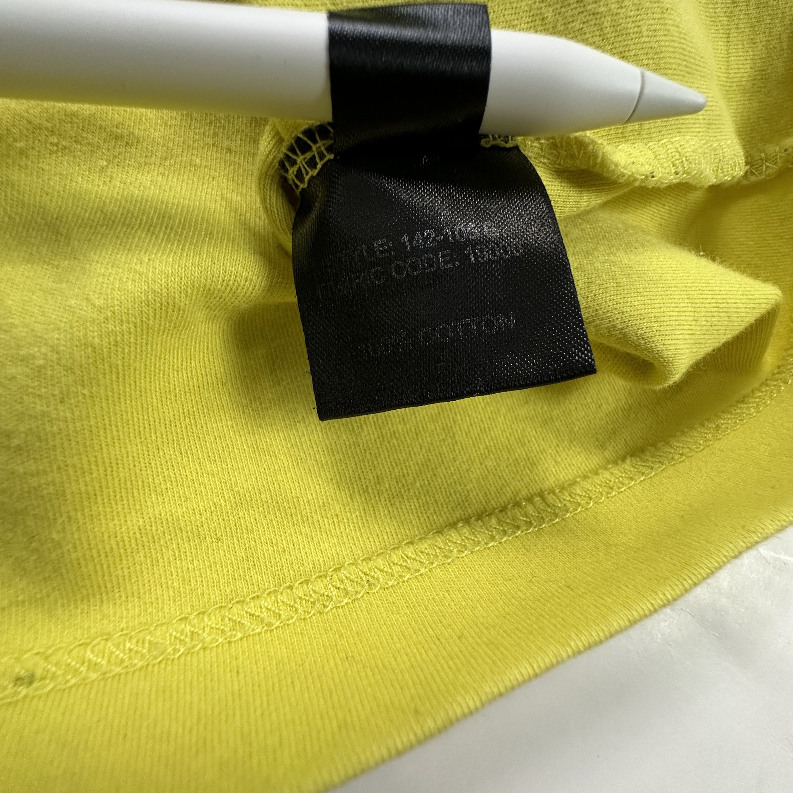Raf Simons × Sterling Ruby FW14 Yellow Fathers Tee Size US L / EU 52-54 / 3 - 5 Thumbnail