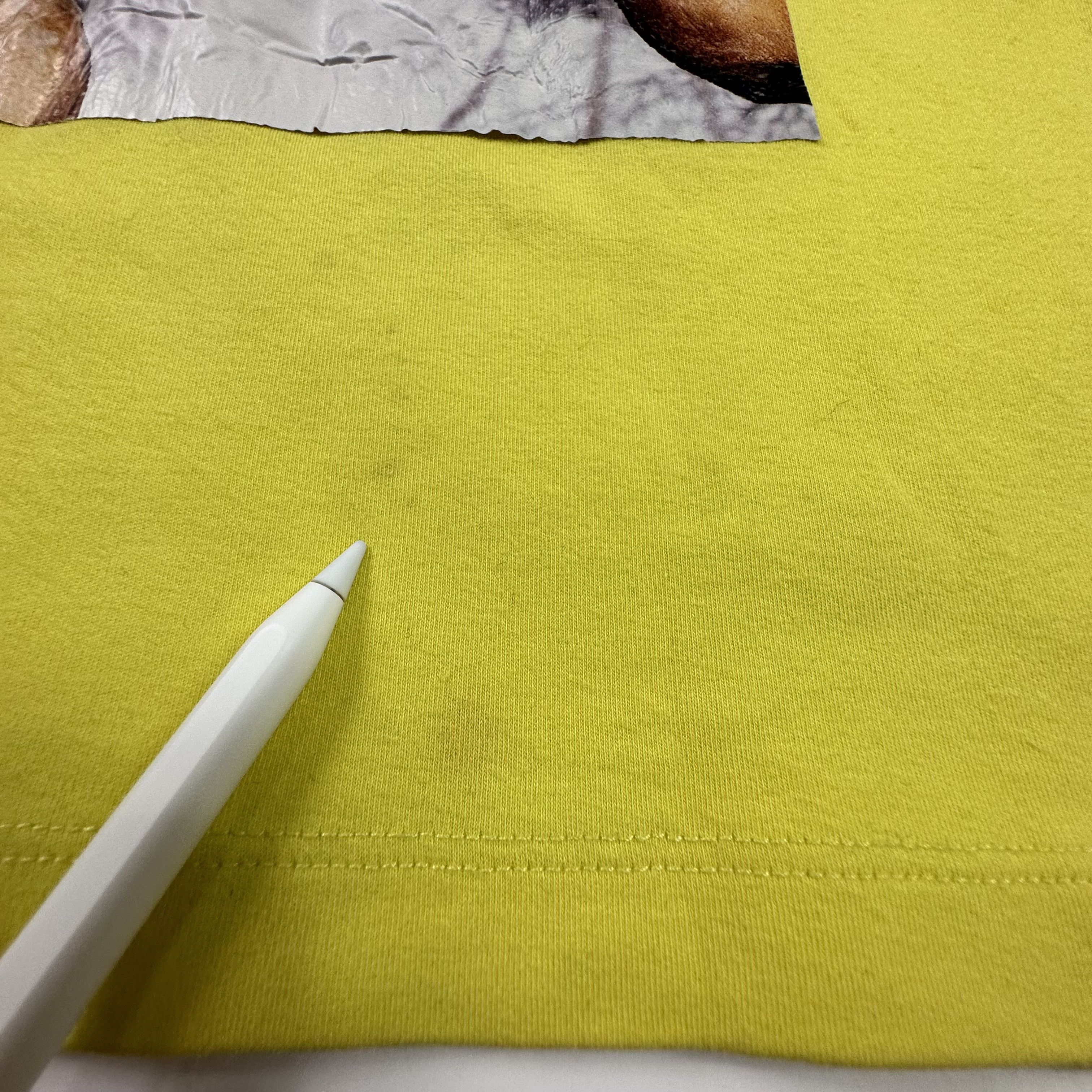 Raf Simons × Sterling Ruby FW14 Yellow Fathers Tee Size US L / EU 52-54 / 3 - 9 Thumbnail