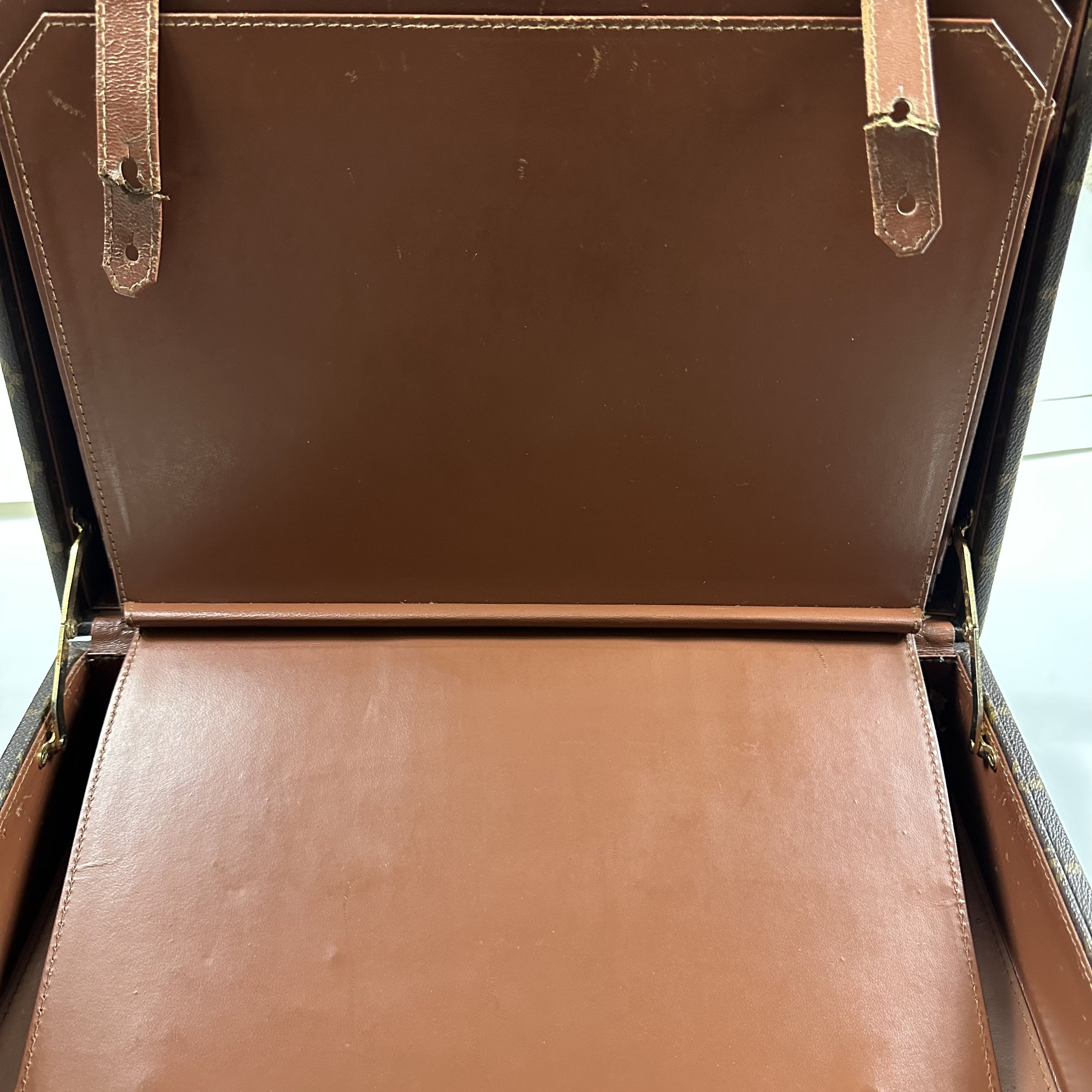Louis Vuitton 1990 Vintage Monogram Hard Briefcase Trunk Size ONE SIZE - 19 Thumbnail