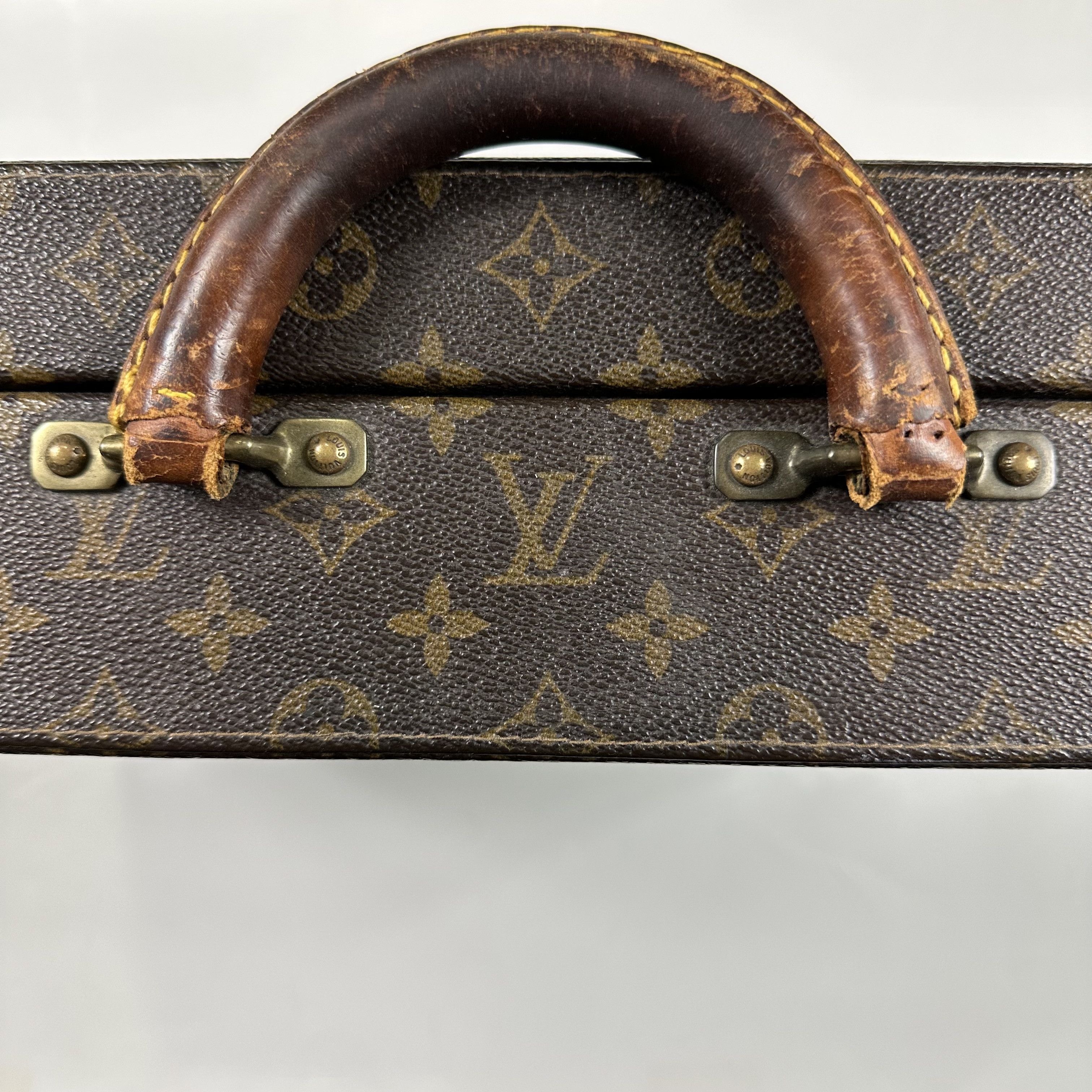 Louis Vuitton 1990 Vintage Monogram Hard Briefcase Trunk Size ONE SIZE - 6 Thumbnail
