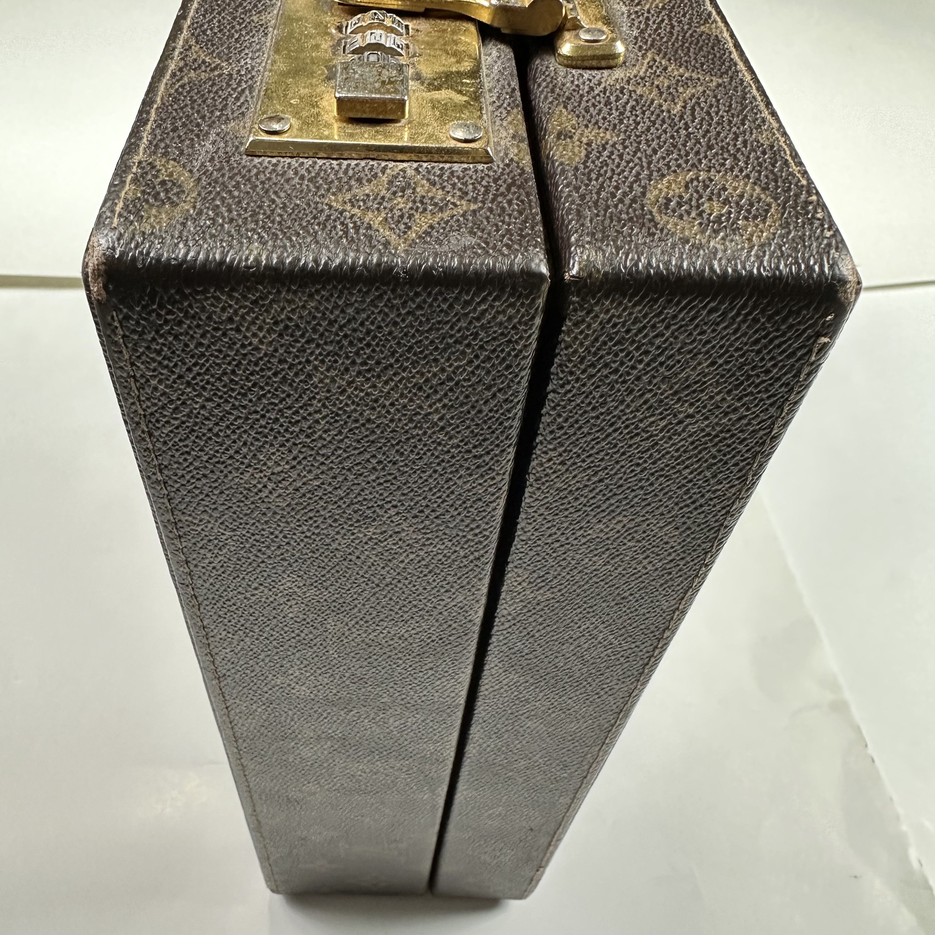 Louis Vuitton 1990 Vintage Monogram Hard Briefcase Trunk Size ONE SIZE - 12 Thumbnail
