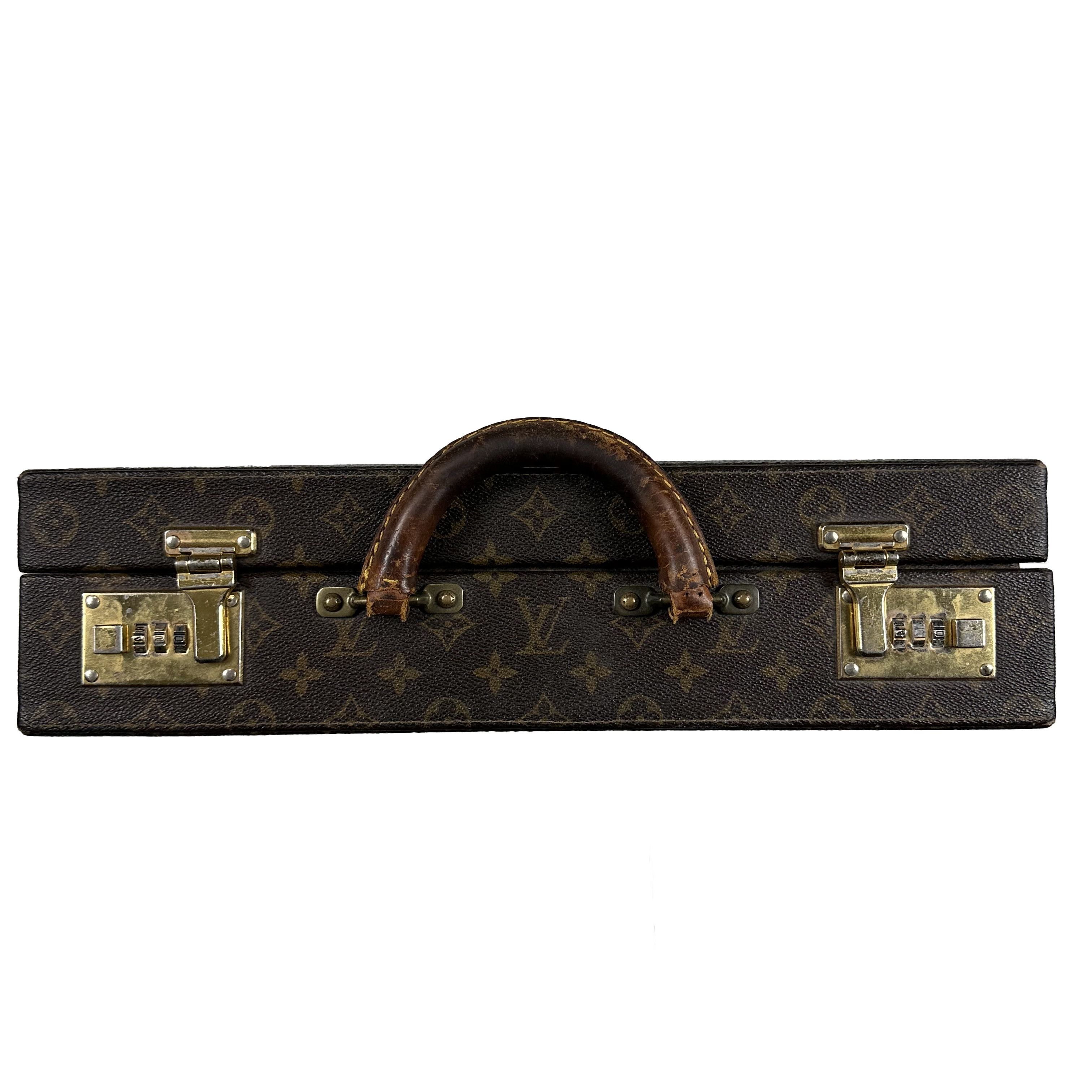 Louis Vuitton 1990 Vintage Monogram Hard Briefcase Trunk Size ONE SIZE - 3 Thumbnail