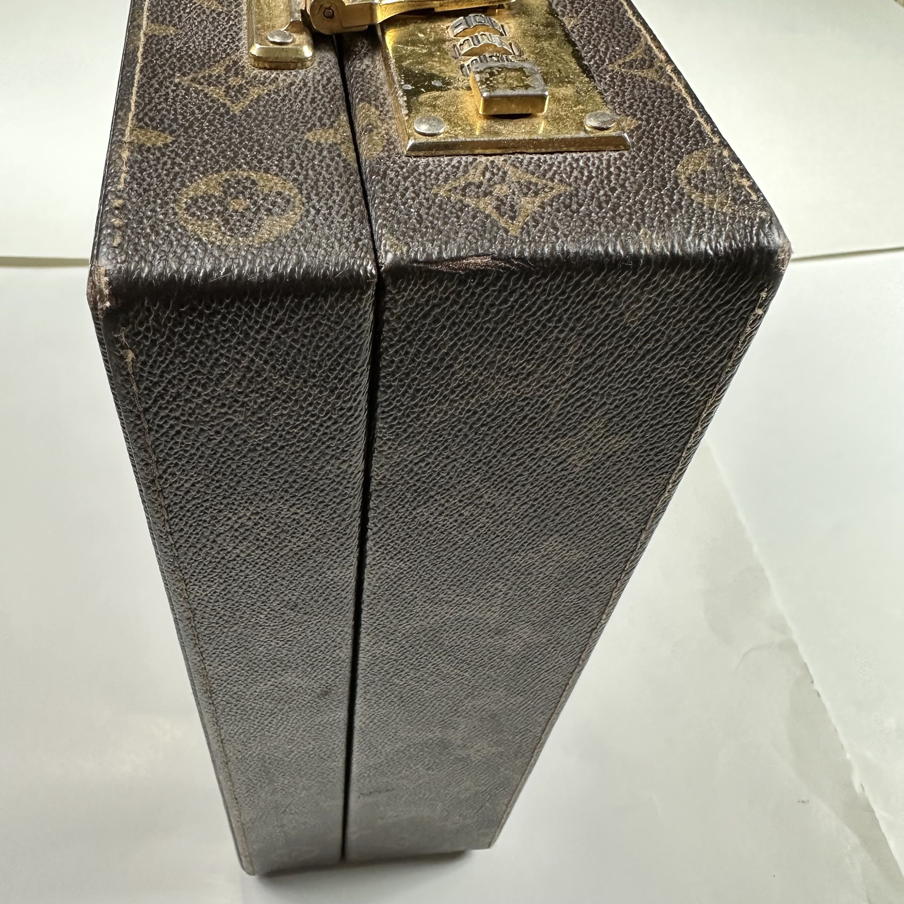 Louis Vuitton 1990 Vintage Monogram Hard Briefcase Trunk Size ONE SIZE - 13 Thumbnail