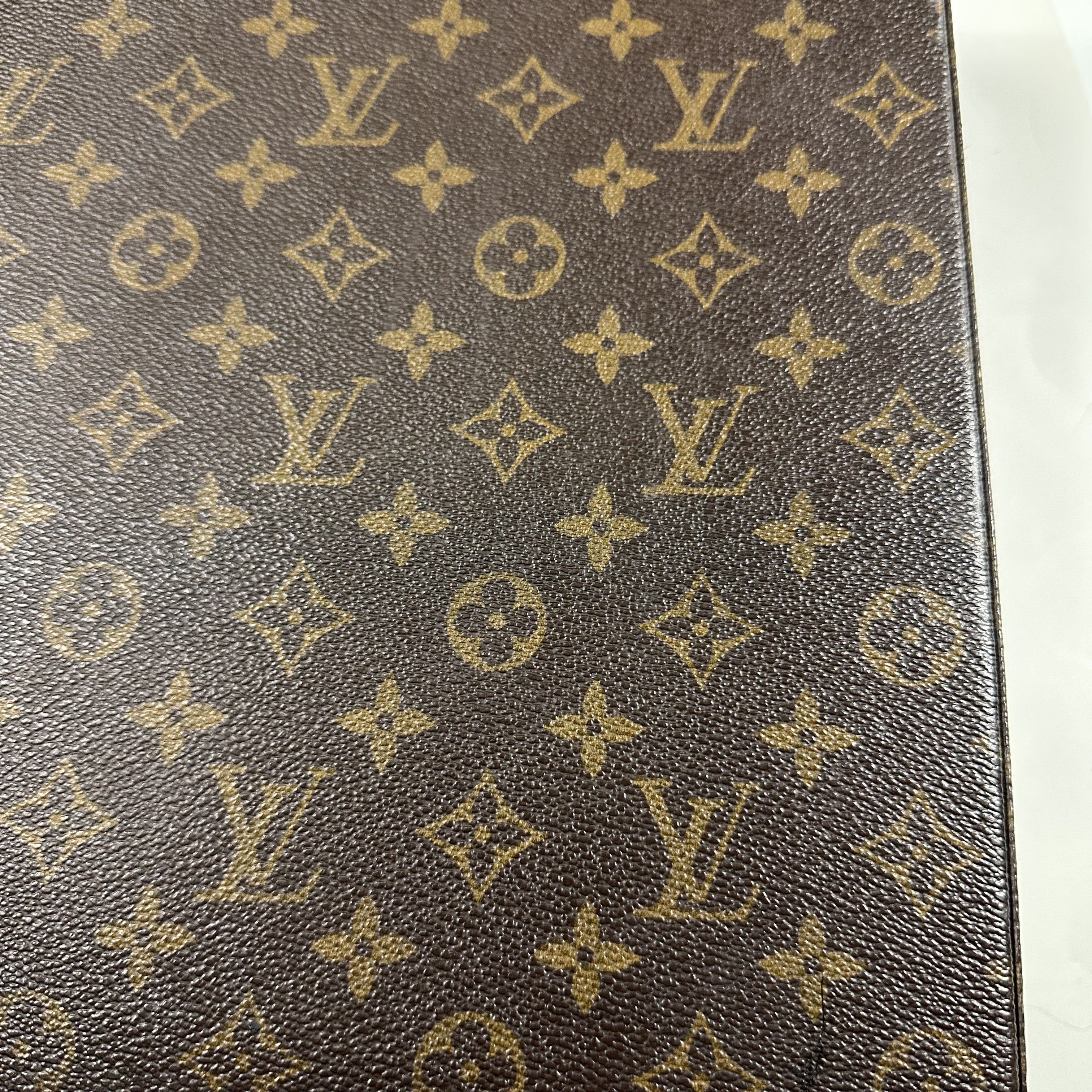 Louis Vuitton 1990 Vintage Monogram Hard Briefcase Trunk Size ONE SIZE - 11 Thumbnail
