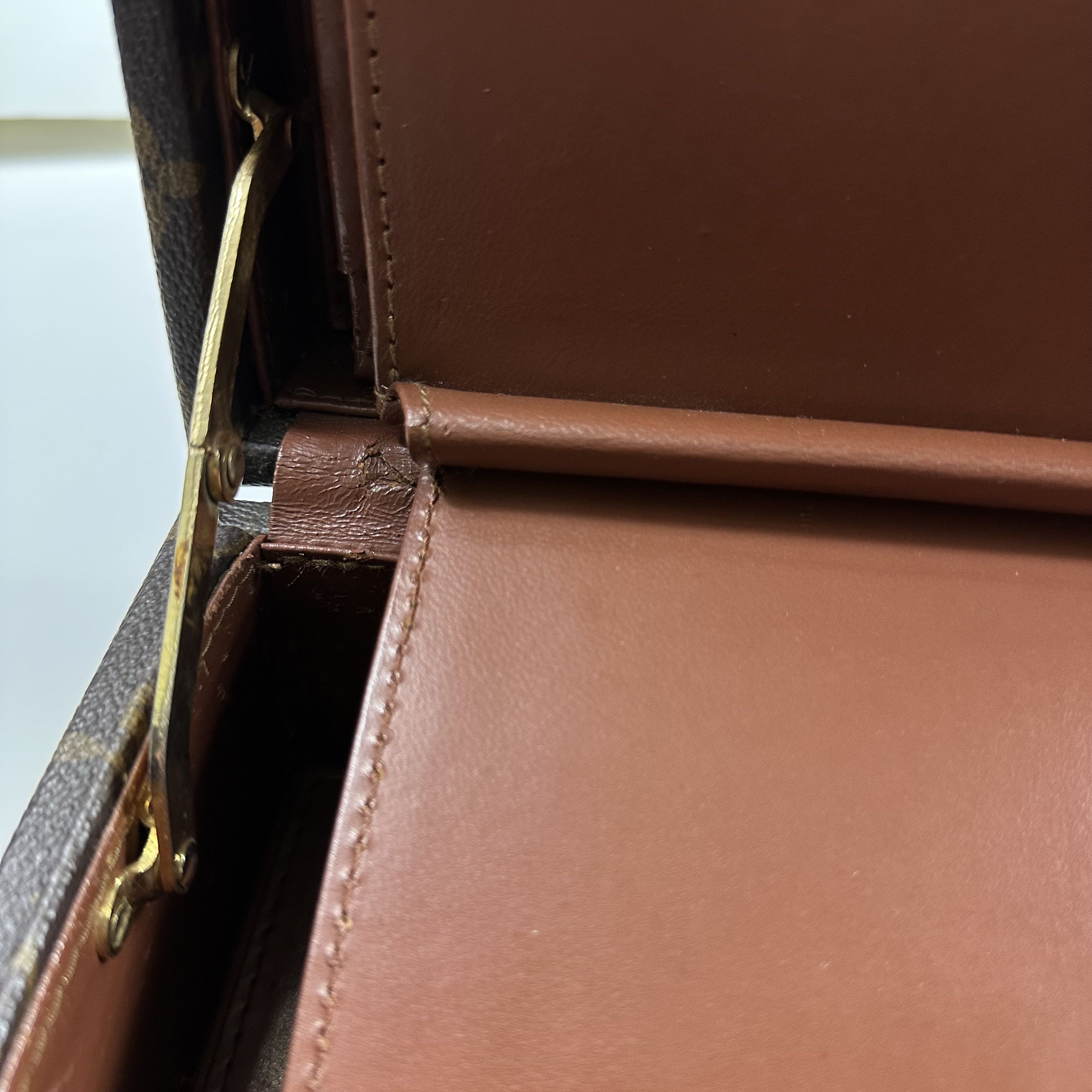 Louis Vuitton 1990 Vintage Monogram Hard Briefcase Trunk Size ONE SIZE - 22 Thumbnail