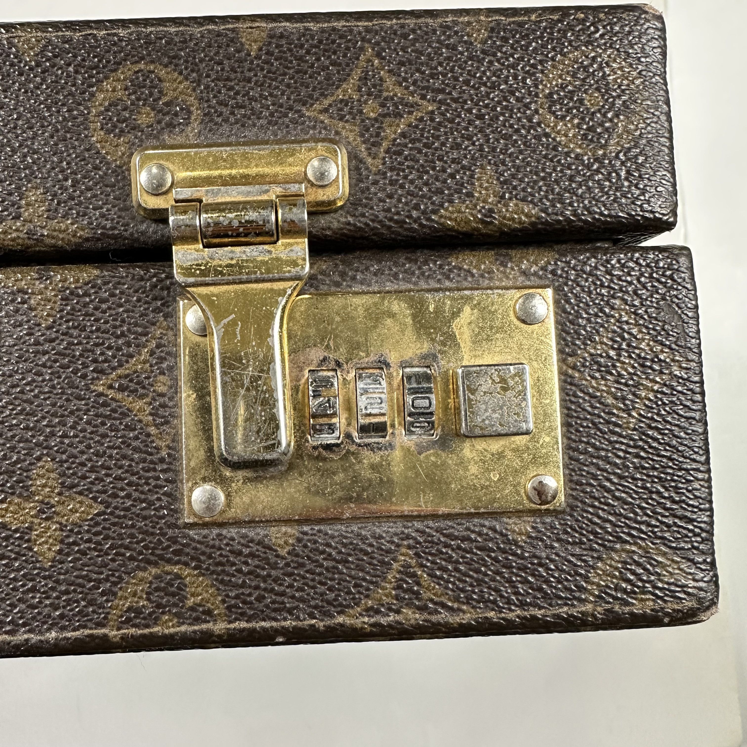 Louis Vuitton 1990 Vintage Monogram Hard Briefcase Trunk Size ONE SIZE - 9 Thumbnail