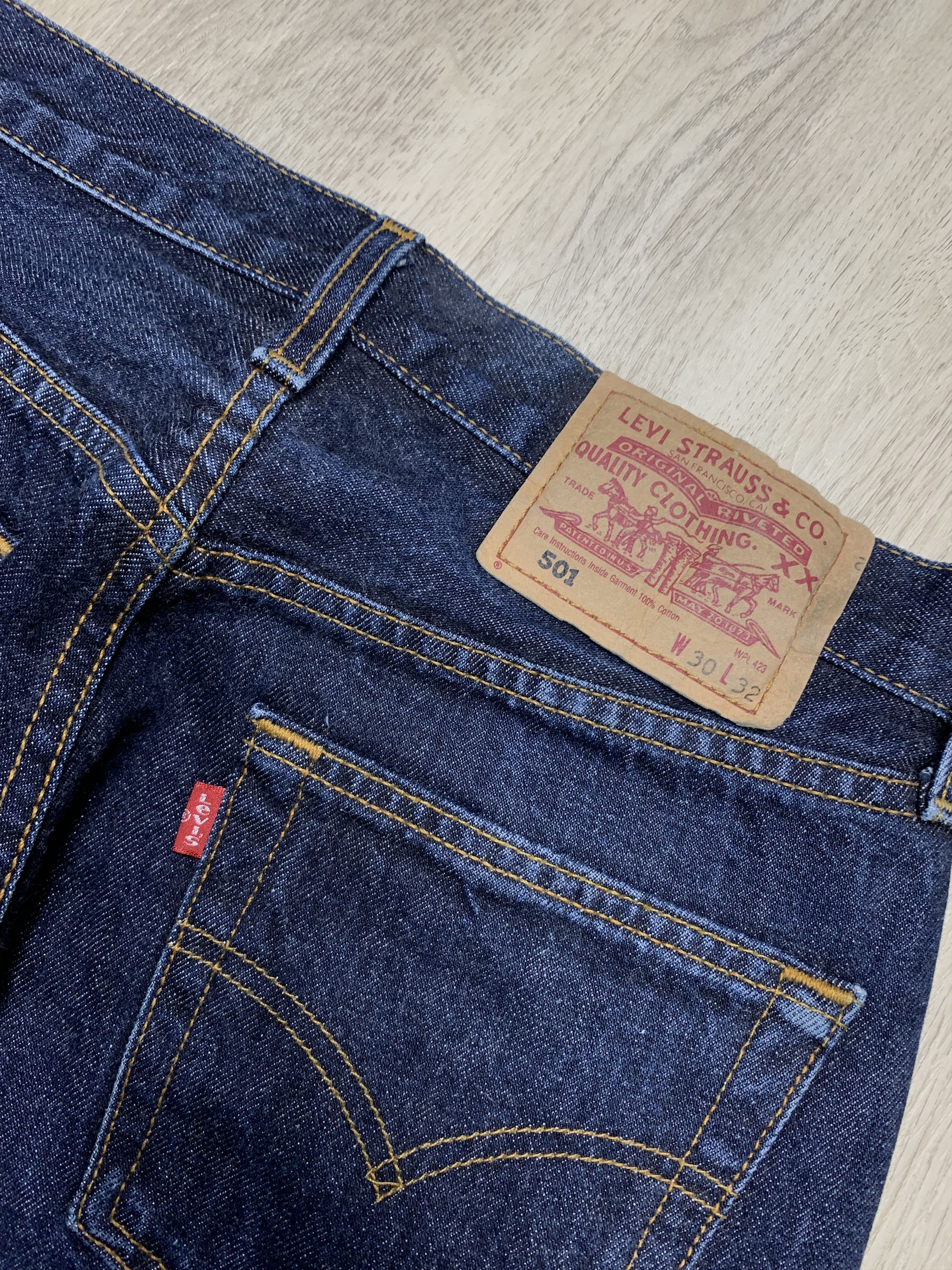 Levi's Levi's 501 Vintage Mens Denim Pants Jeans Size US 30 / EU 46 - 3 Thumbnail