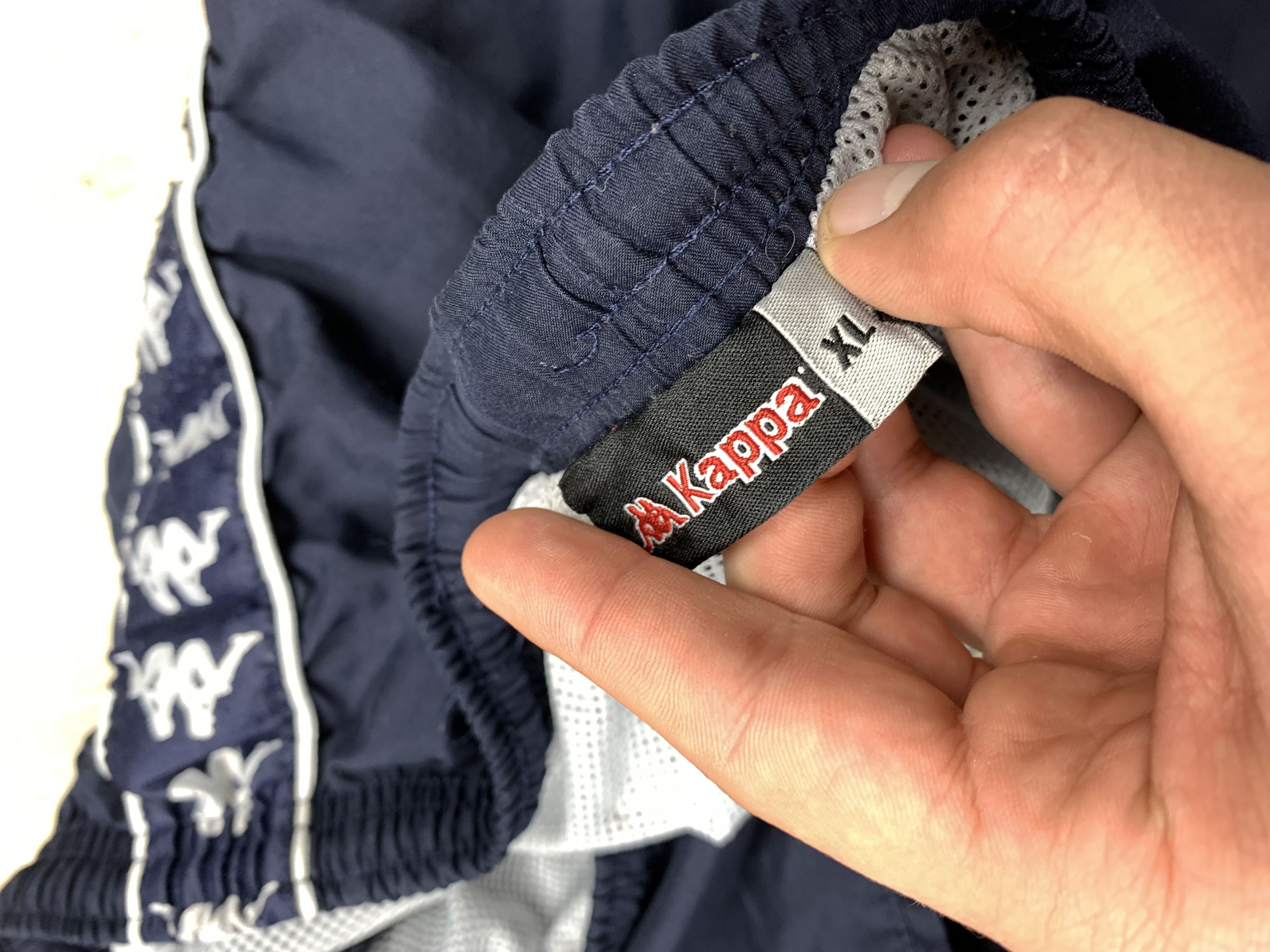 Kappa × Vintage Kappa 90s Vintage Faded Mens Nylon Pants Size US 36 / EU 52 - 11 Thumbnail