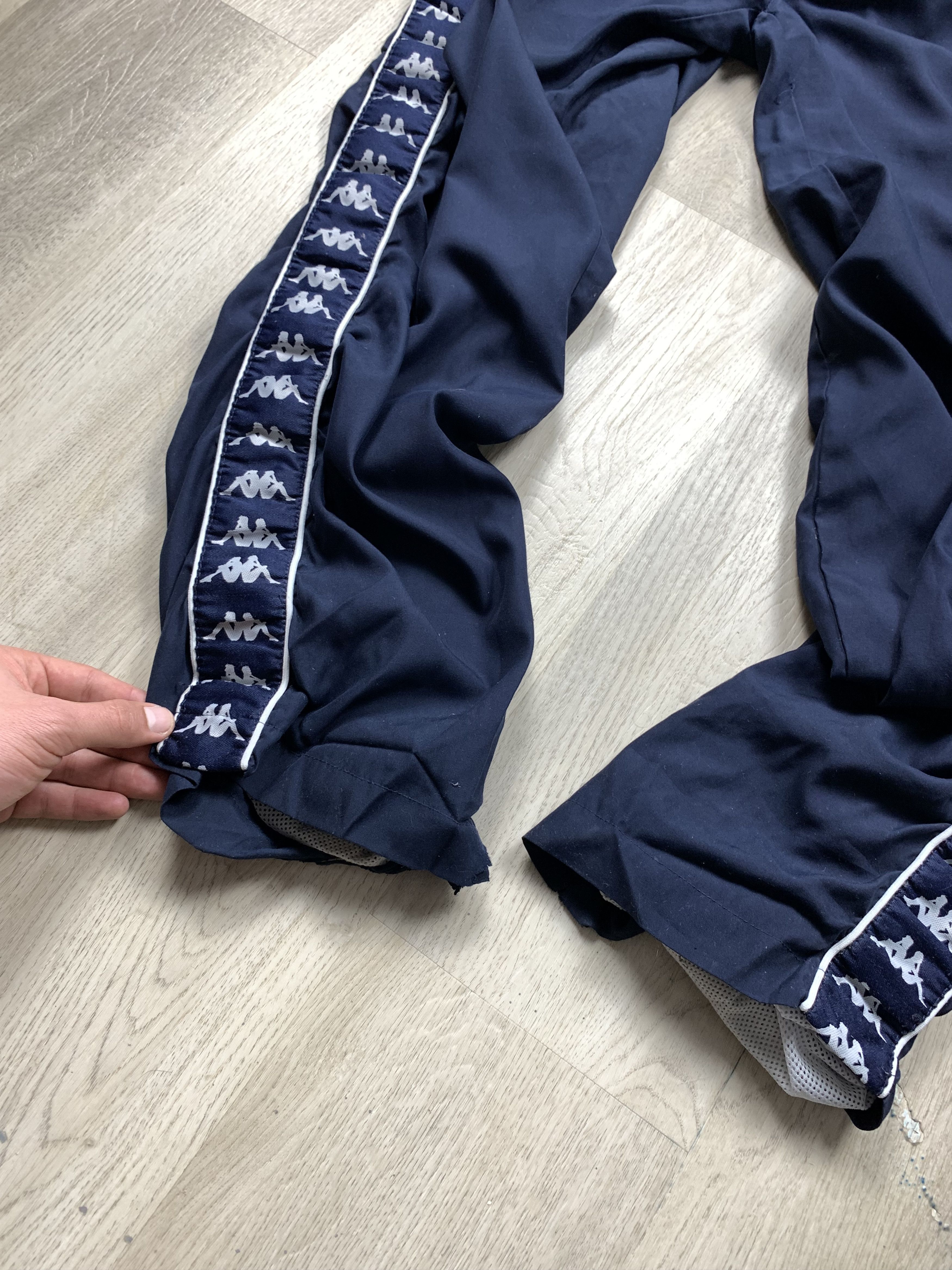 Kappa × Vintage Kappa 90s Vintage Faded Mens Nylon Pants Size US 36 / EU 52 - 5 Thumbnail
