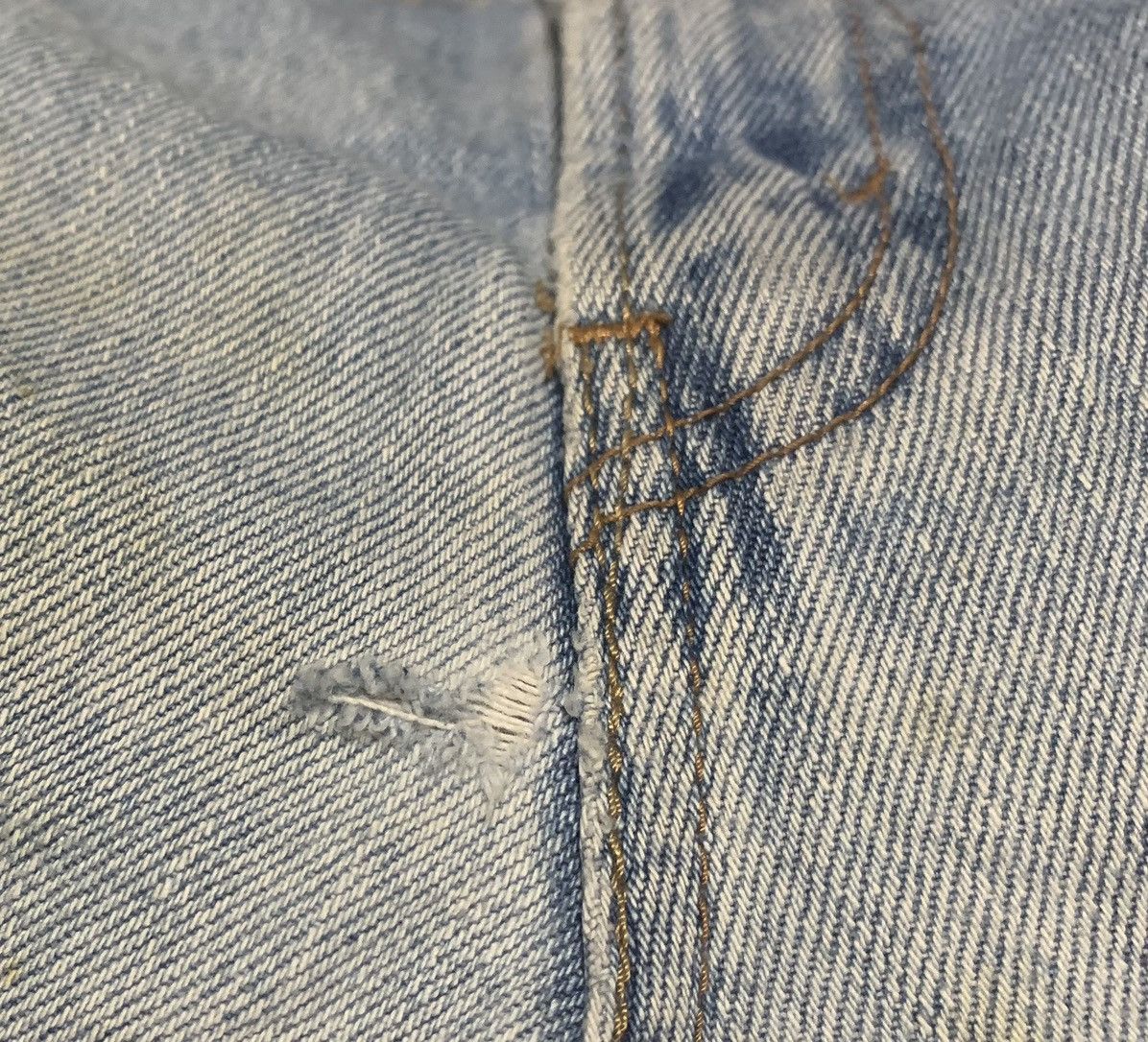 Levi's Vintage 90s Levis 505 Regular Jeans Distressed Size US 33 - 7 Thumbnail