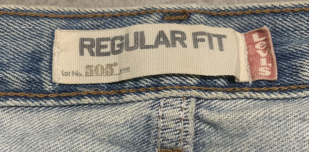 Levi's Vintage 90s Levis 505 Regular Jeans Distressed Size US 33 - 9 Thumbnail