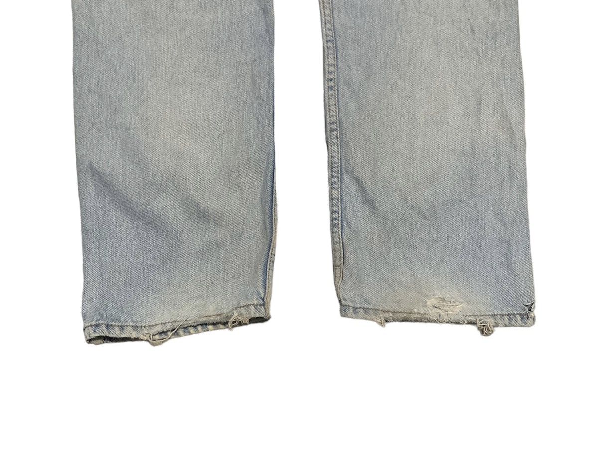 Levi's Vintage 90s Levis 505 Regular Jeans Distressed Size US 33 - 4 Thumbnail
