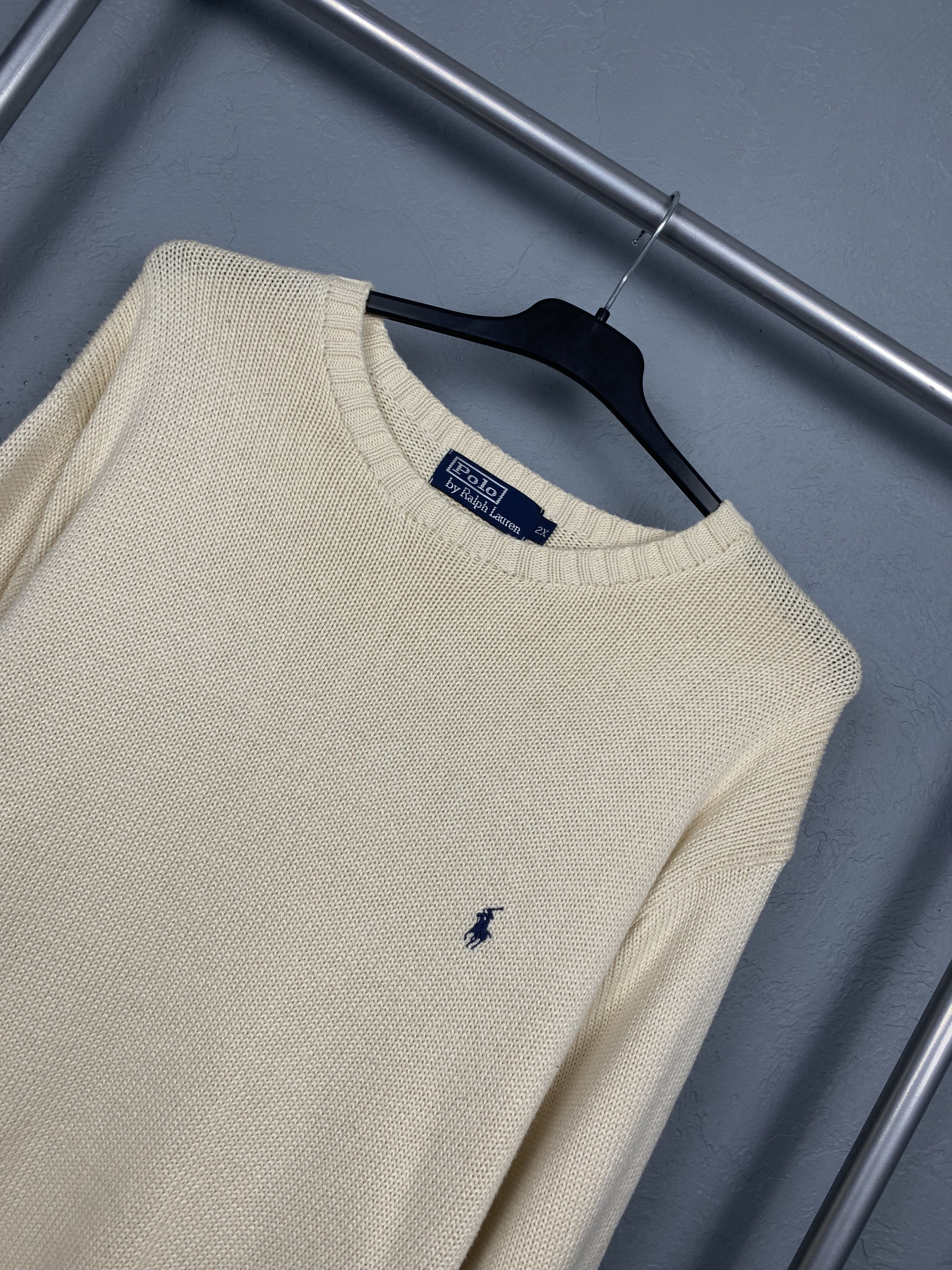 Polo Ralph Lauren Polo Ralph Lauren Vintage Knit Sweater Size US XXL / EU 58 / 5 - 2 Thumbnail