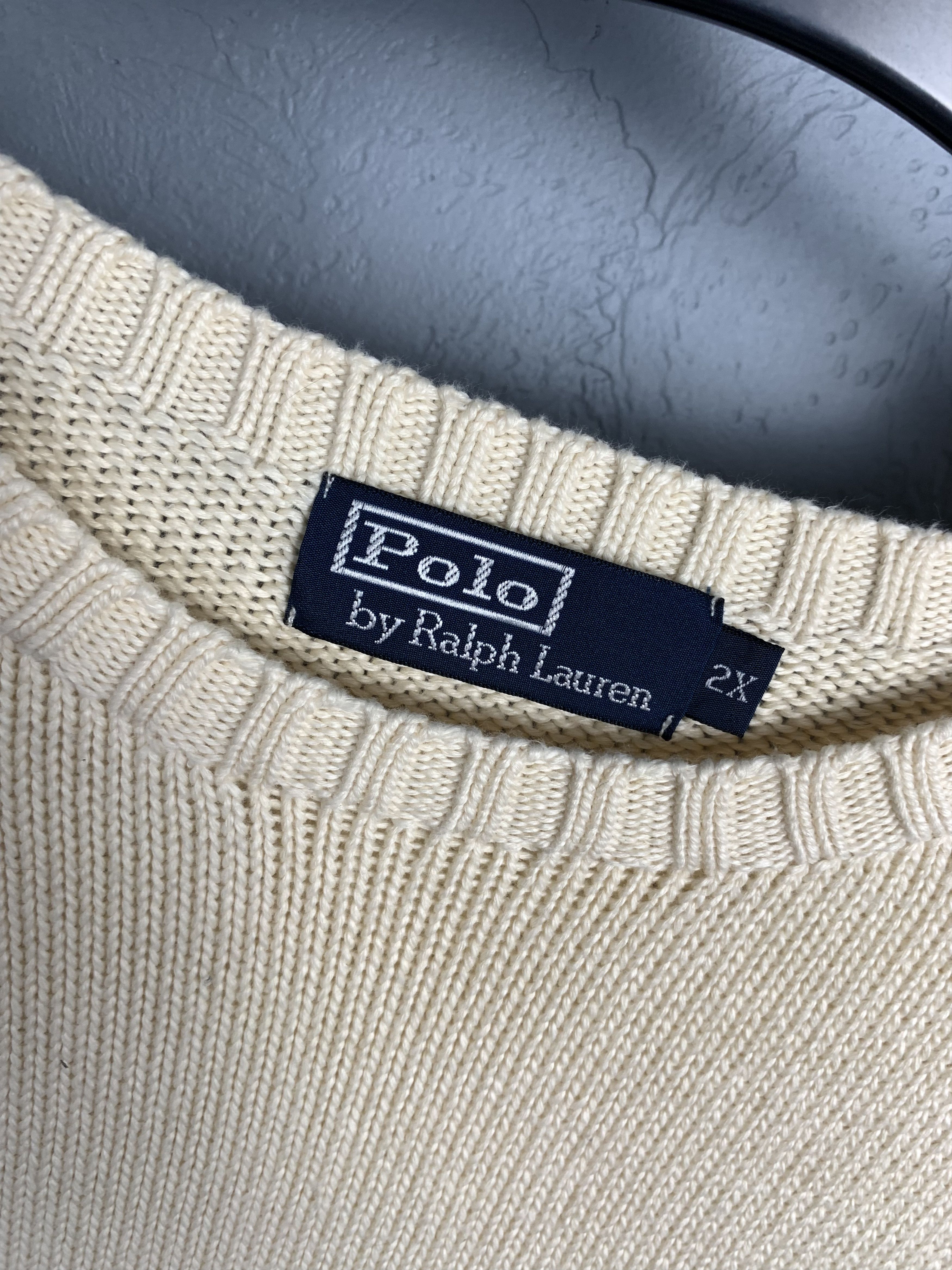 Polo Ralph Lauren Polo Ralph Lauren Vintage Knit Sweater Size US XXL / EU 58 / 5 - 3 Thumbnail