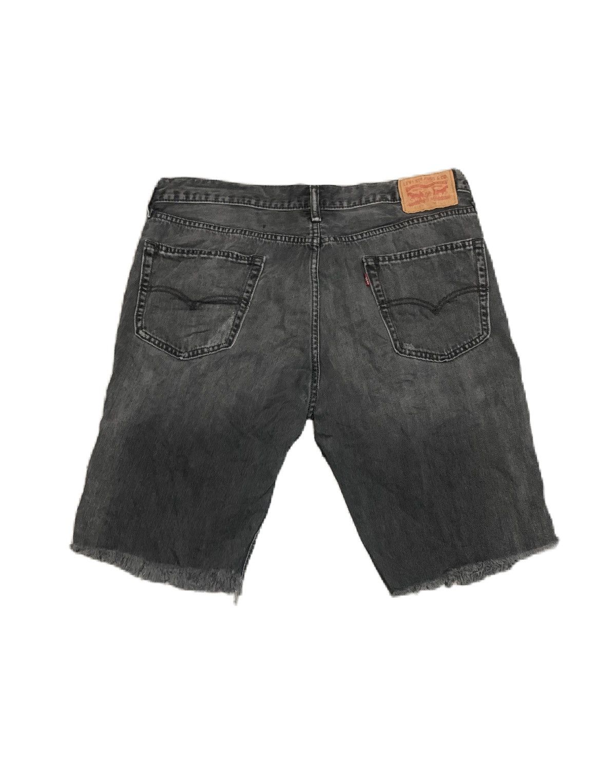 Levi's Vintage 90s Levis 511 Black Jeans Distressed Stye Size US 37 - 2 Thumbnail