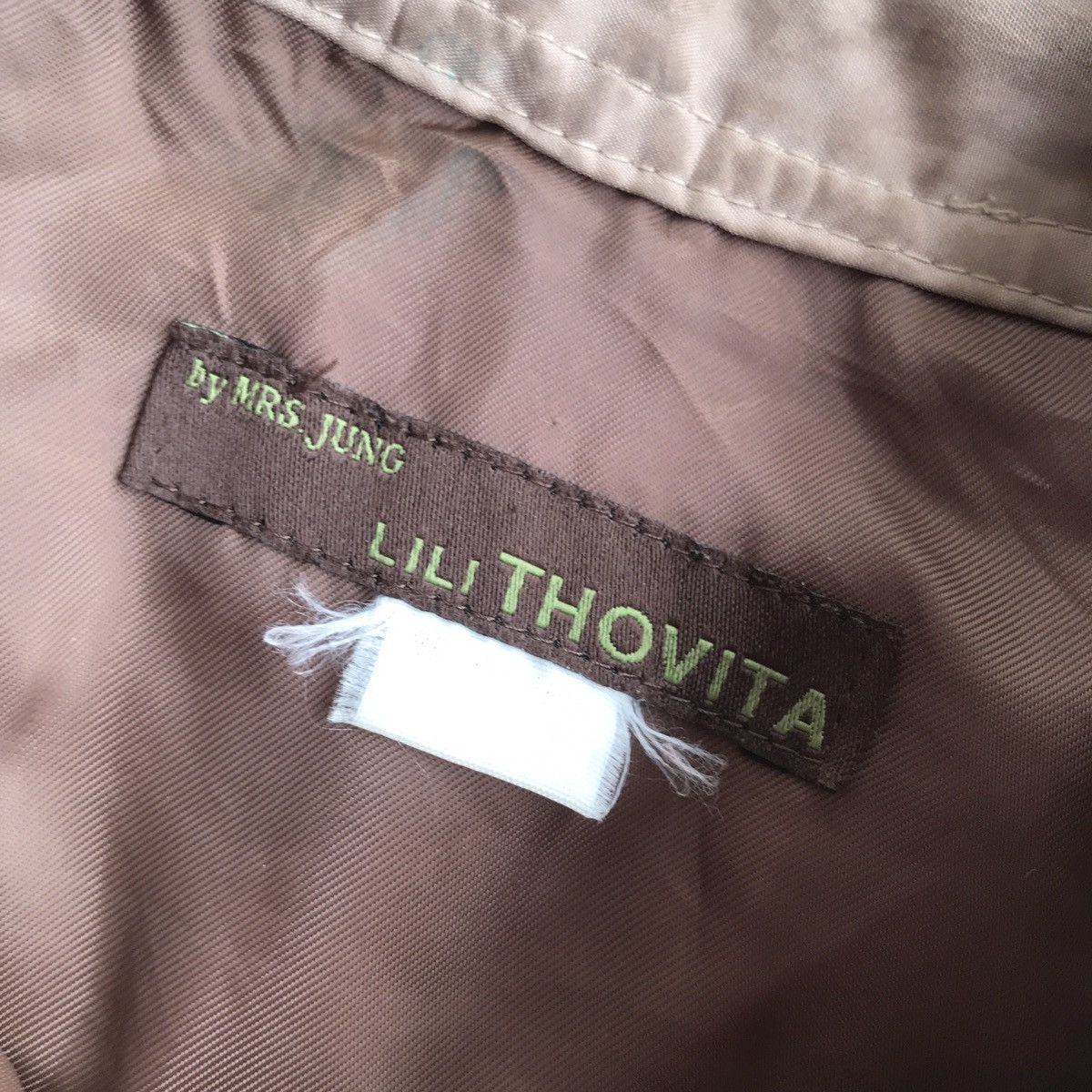 If Six Was Nine × Japanese Brand × Le Grande Bleu (L.G.B.) Rare Lili Thovita by Mrs.Jung Bondage Jacket Size US S / EU 44-46 / 1 - 7 Thumbnail