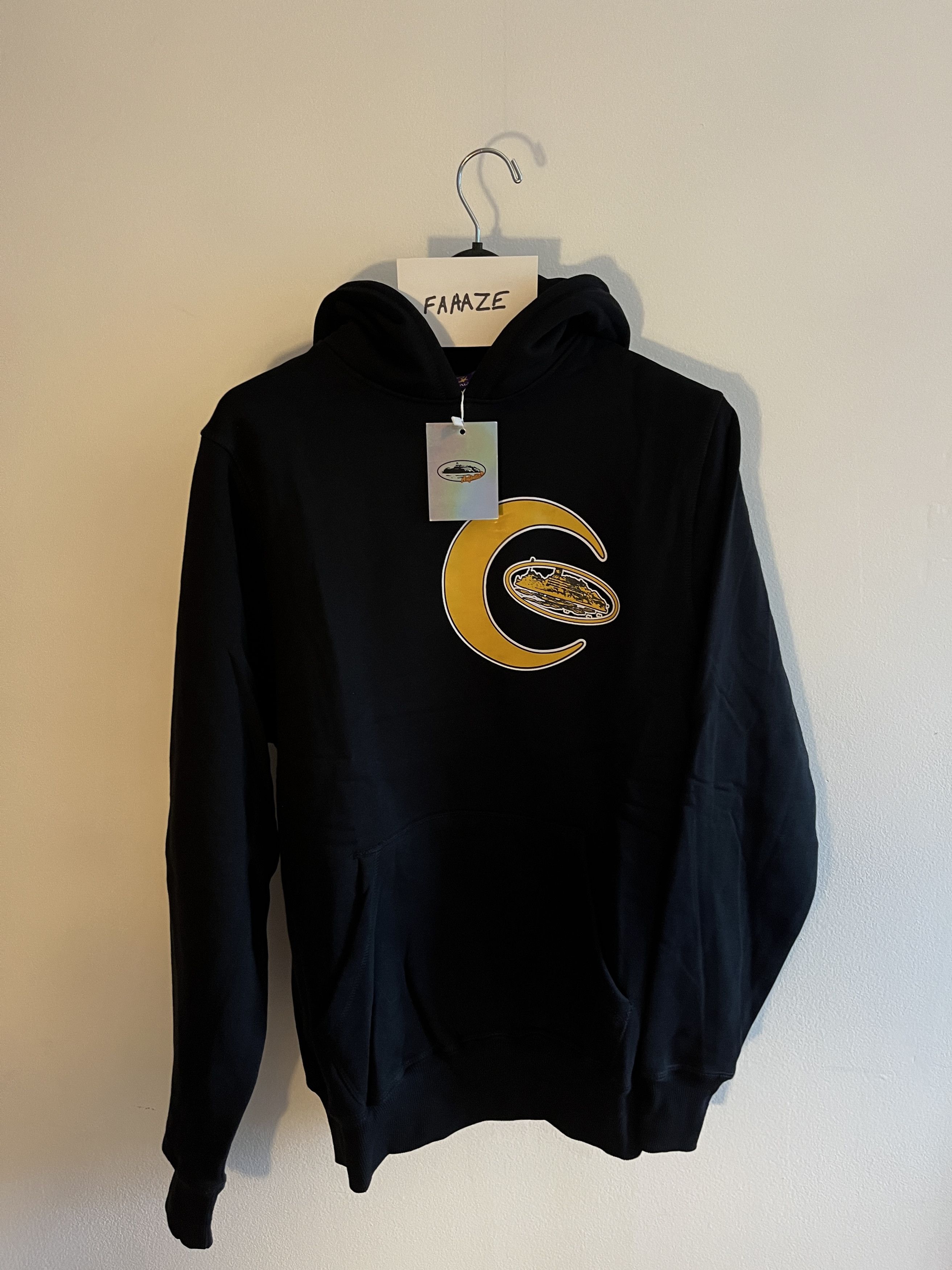 トップス ALCATRAZ HOODIE V2 [BLACK & YELLOW] XL Corteiz Alcatraz Hoodie - Premium Style and Comfort in 2025