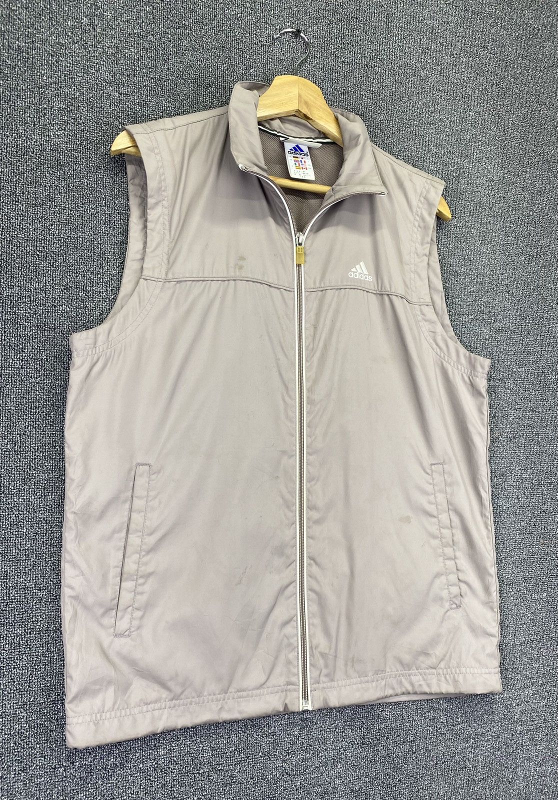 Adidas Vintage Y2K Adidas Vest Size US M / EU 48-50 / 2 - 2 Thumbnail