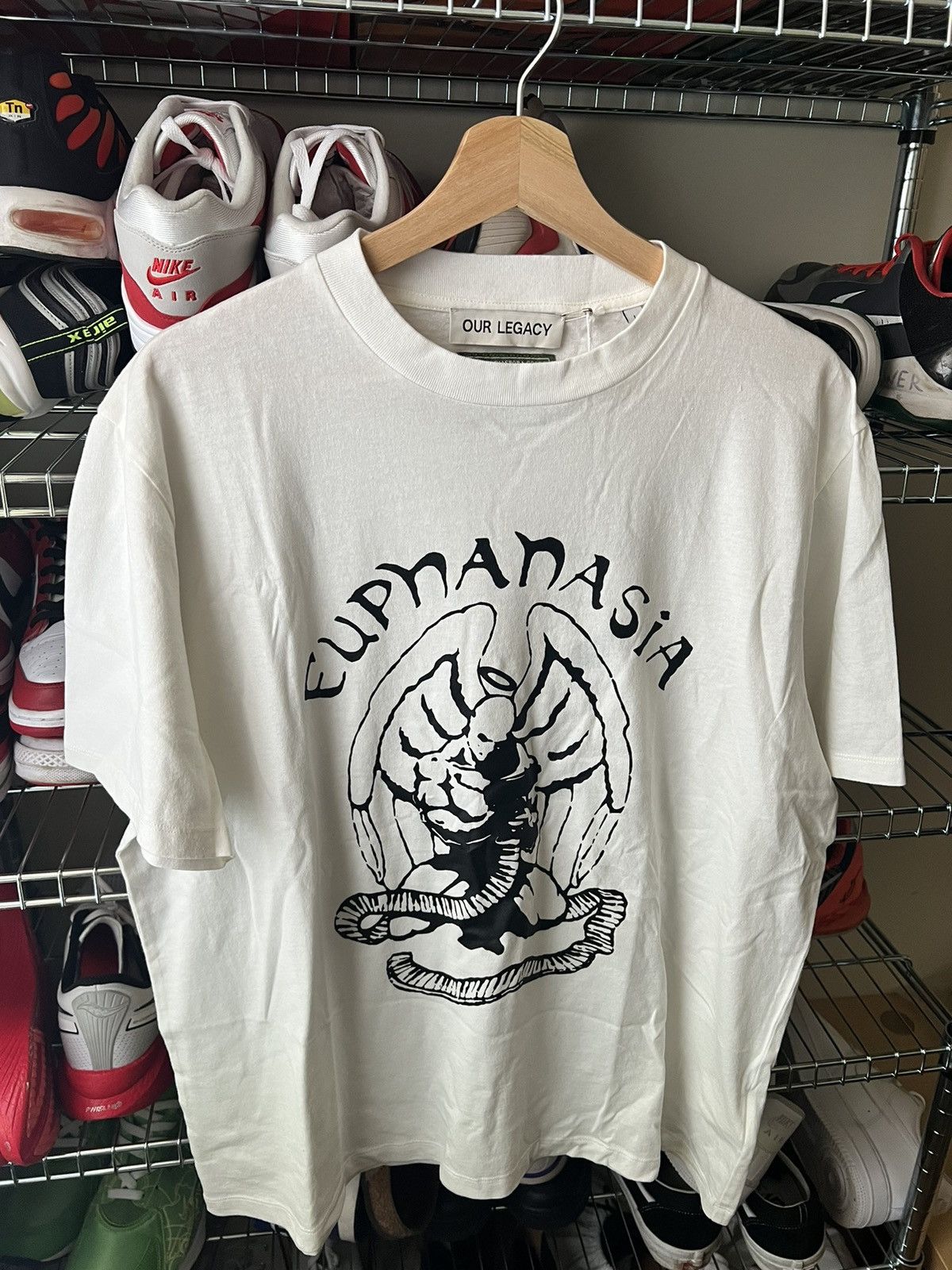 コラボ品★♪【Our Legacy x Denim Tears x Tupac】Box Tシャツ DENIM TEARS × Our Legacy Euphanasia Box T-Shirt - Tupac x