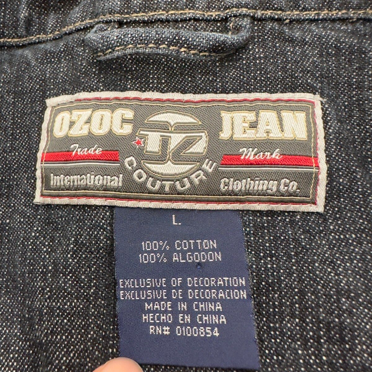 Vintage Vintage Ozoc Jeans denim jacket Size US L / EU 52-54 / 3 - 4 Preview
