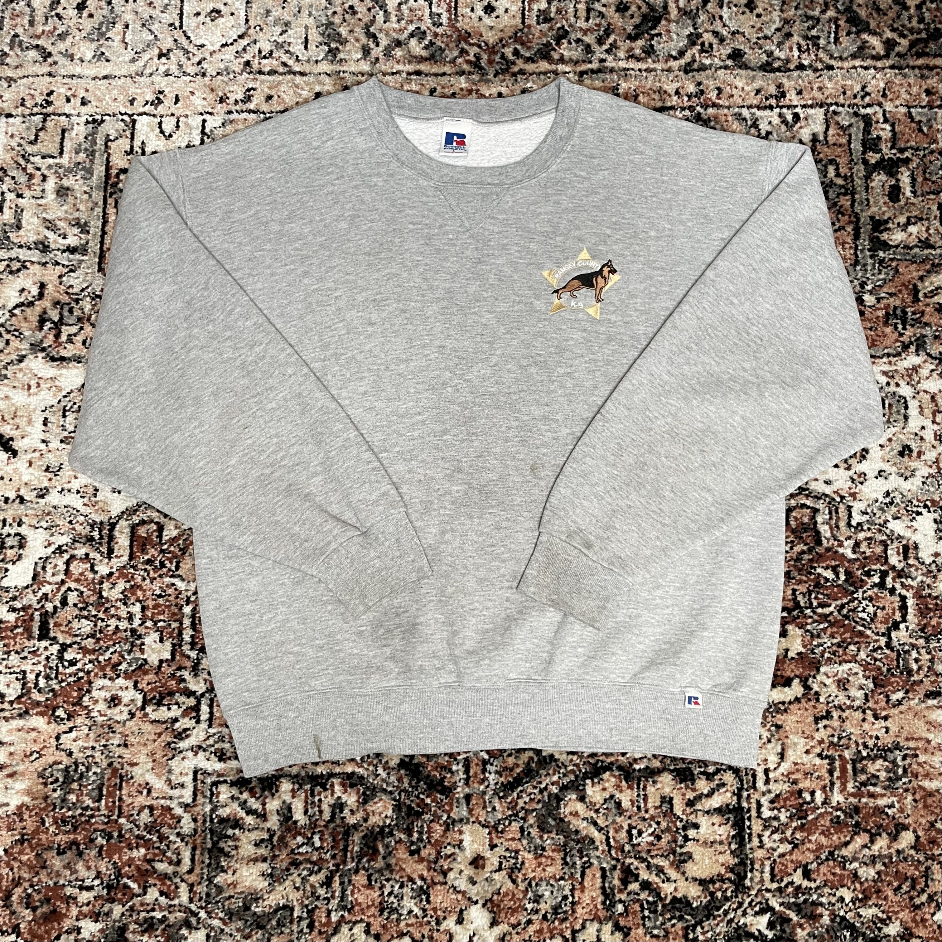 Russell Athletic Russell Ramsey County Gray Crewneck Size US L / EU 52-54 / 3 - 1 Thumbnail