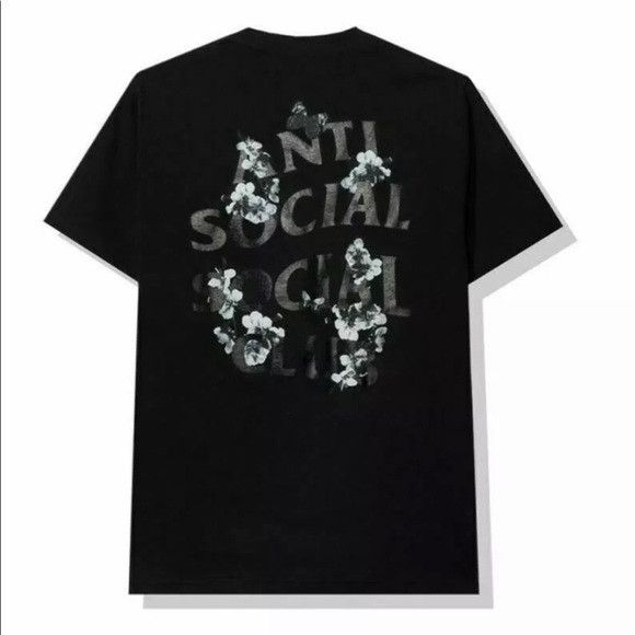 Anti Social Social Club DS Anti Social Social Club Dramatic Black Tee ASSC New Size US S / EU 44-46 / 1 - 1 Thumbnail