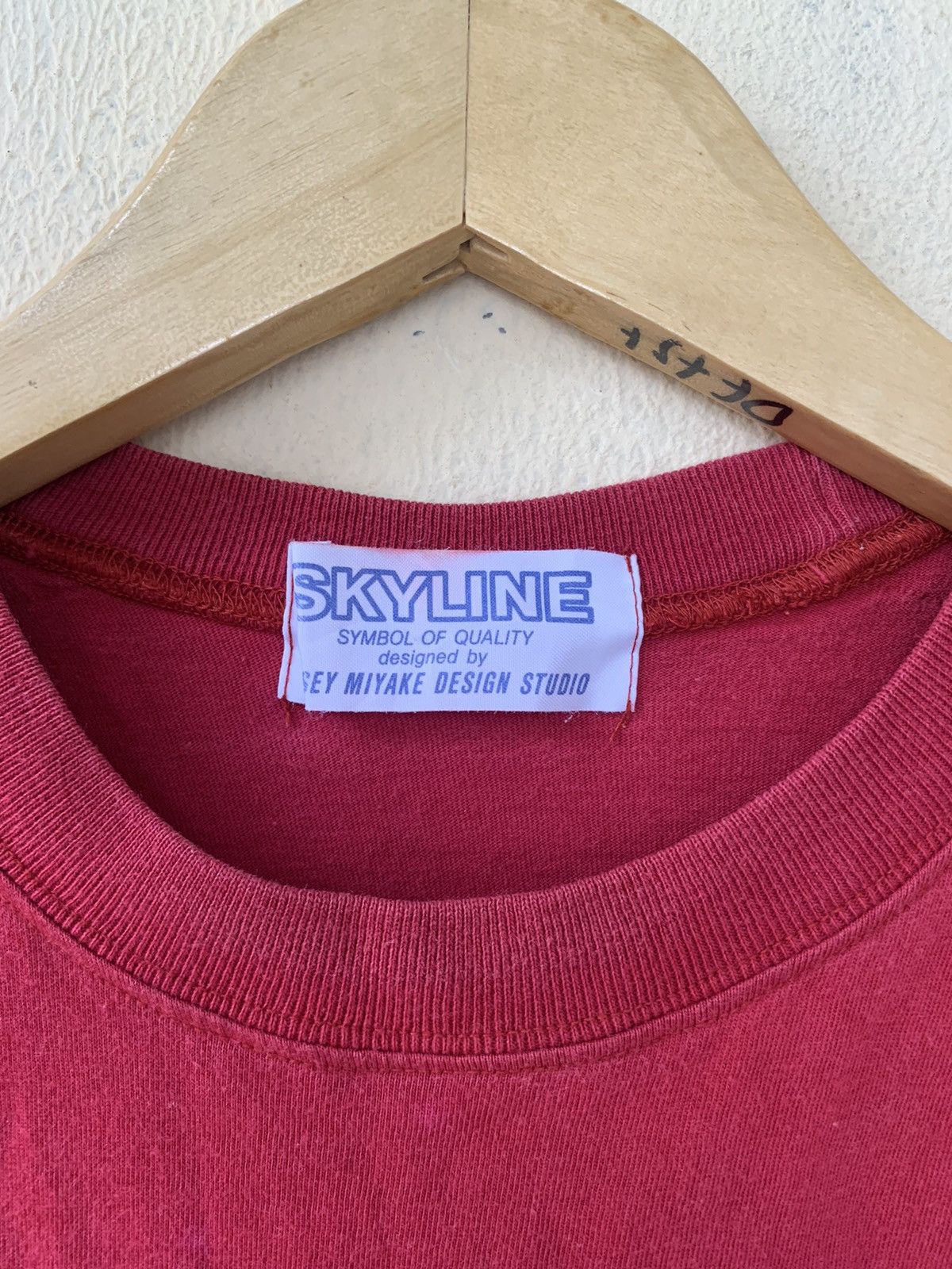 Vintage Vintage 80s Skyline Issey Miyake tee Size US M / EU 48-50 / 2 - 6 Thumbnail