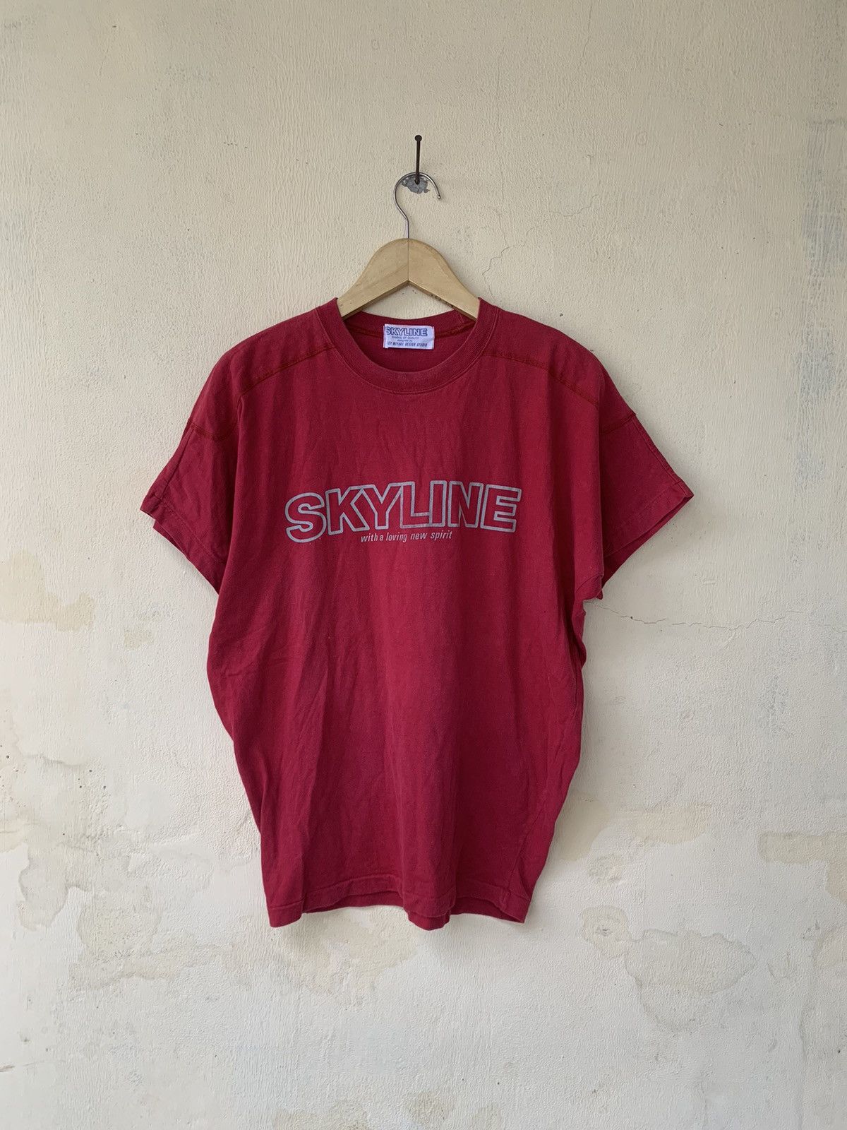 Vintage Vintage 80s Skyline Issey Miyake tee Size US M / EU 48-50 / 2 - 1 Thumbnail