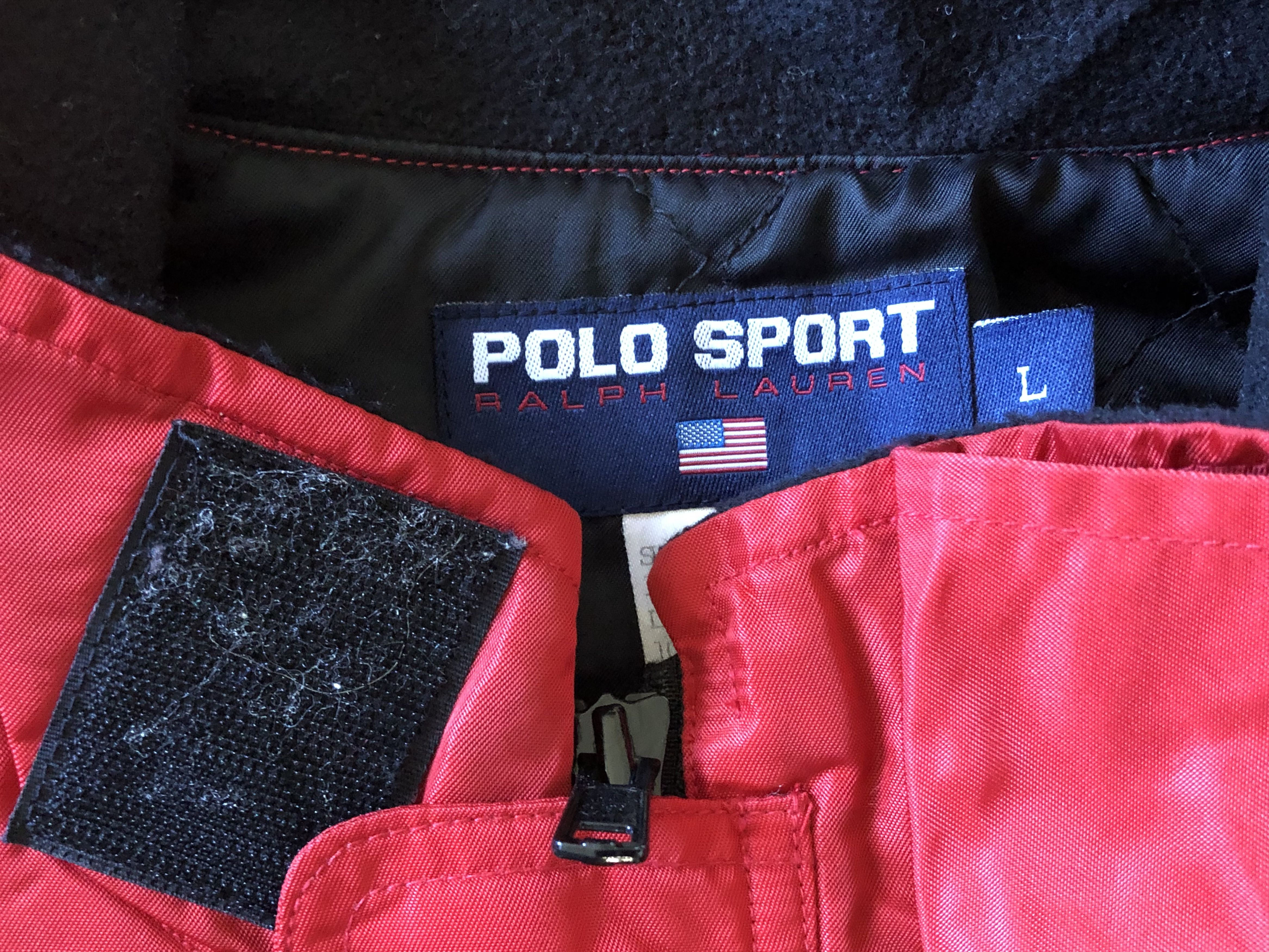 Polo Ralph Lauren × Ralph Lauren Vintage Polo Ralph Lauren Sport Motorcycle Jacket Size US L / EU 52-54 / 3 - 9 Thumbnail
