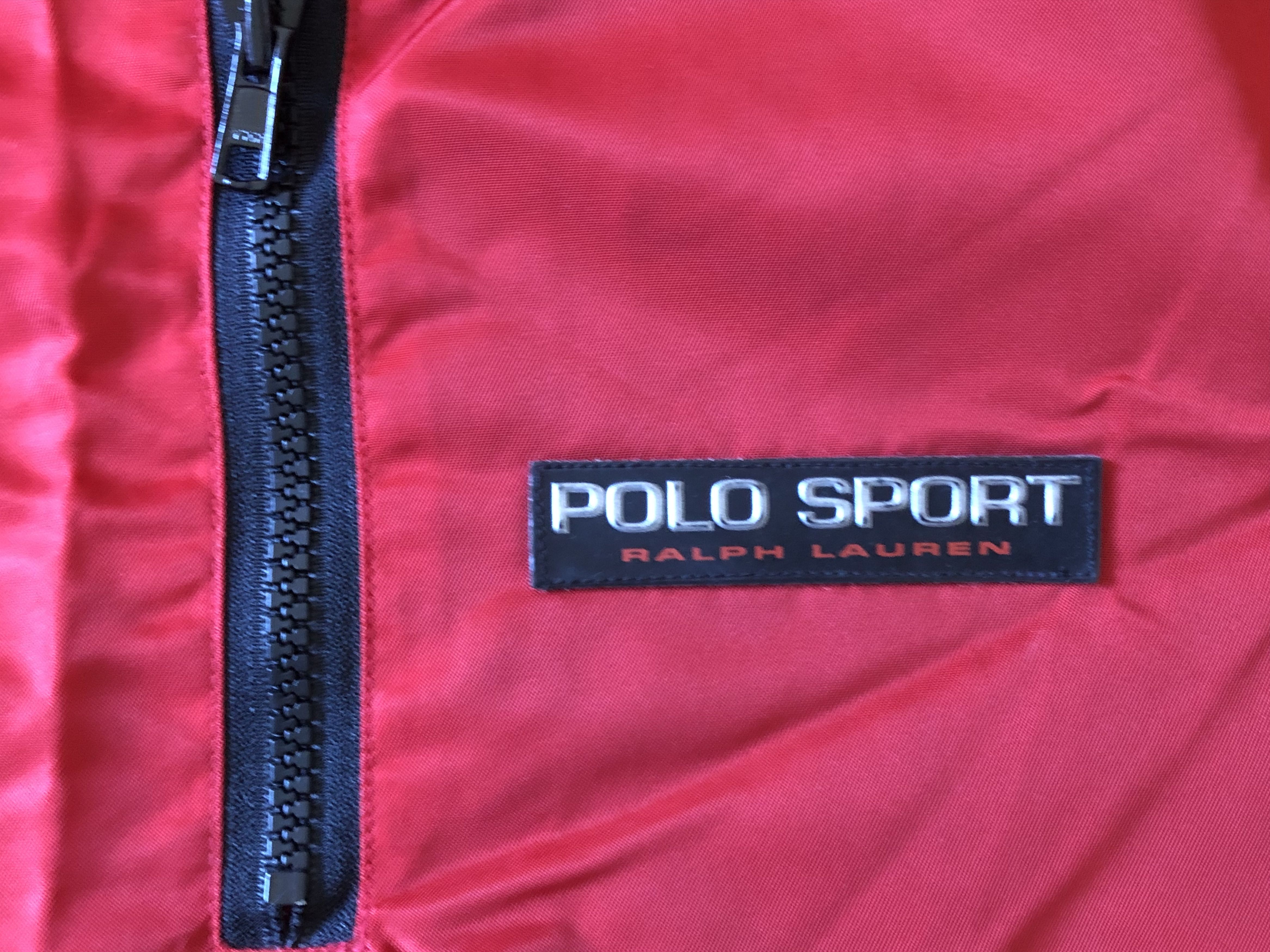 Polo Ralph Lauren × Ralph Lauren Vintage Polo Ralph Lauren Sport Motorcycle Jacket Size US L / EU 52-54 / 3 - 12 Thumbnail