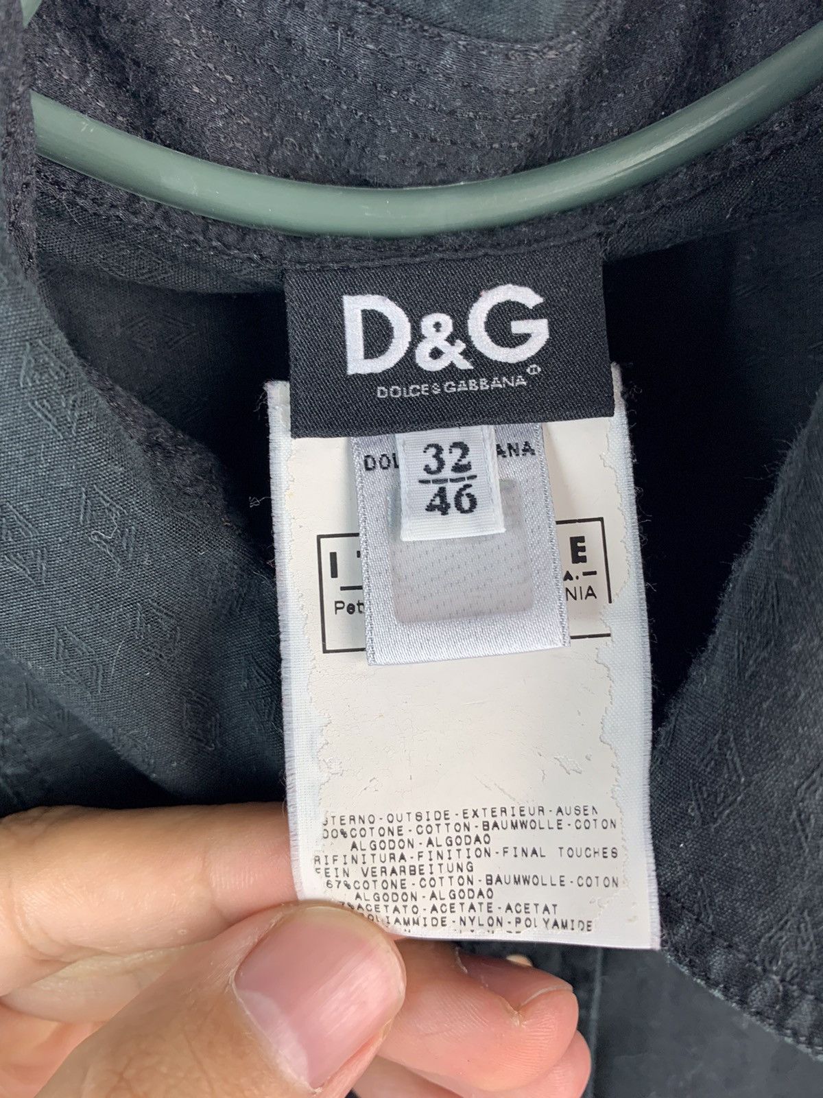 Dolce & Gabbana Vintage Dolce Gabbana Shirt Size US S / EU 44-46 / 1 - 4 Thumbnail