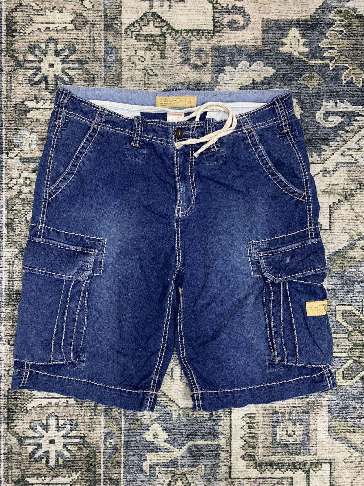 Image of True Religion Denim Commander Short, Men's (Size 36)