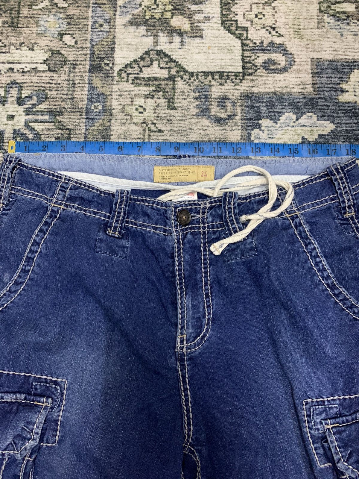 True Religion True Religion Denim Commander Short Size US 36 / EU 52 - 11 Thumbnail