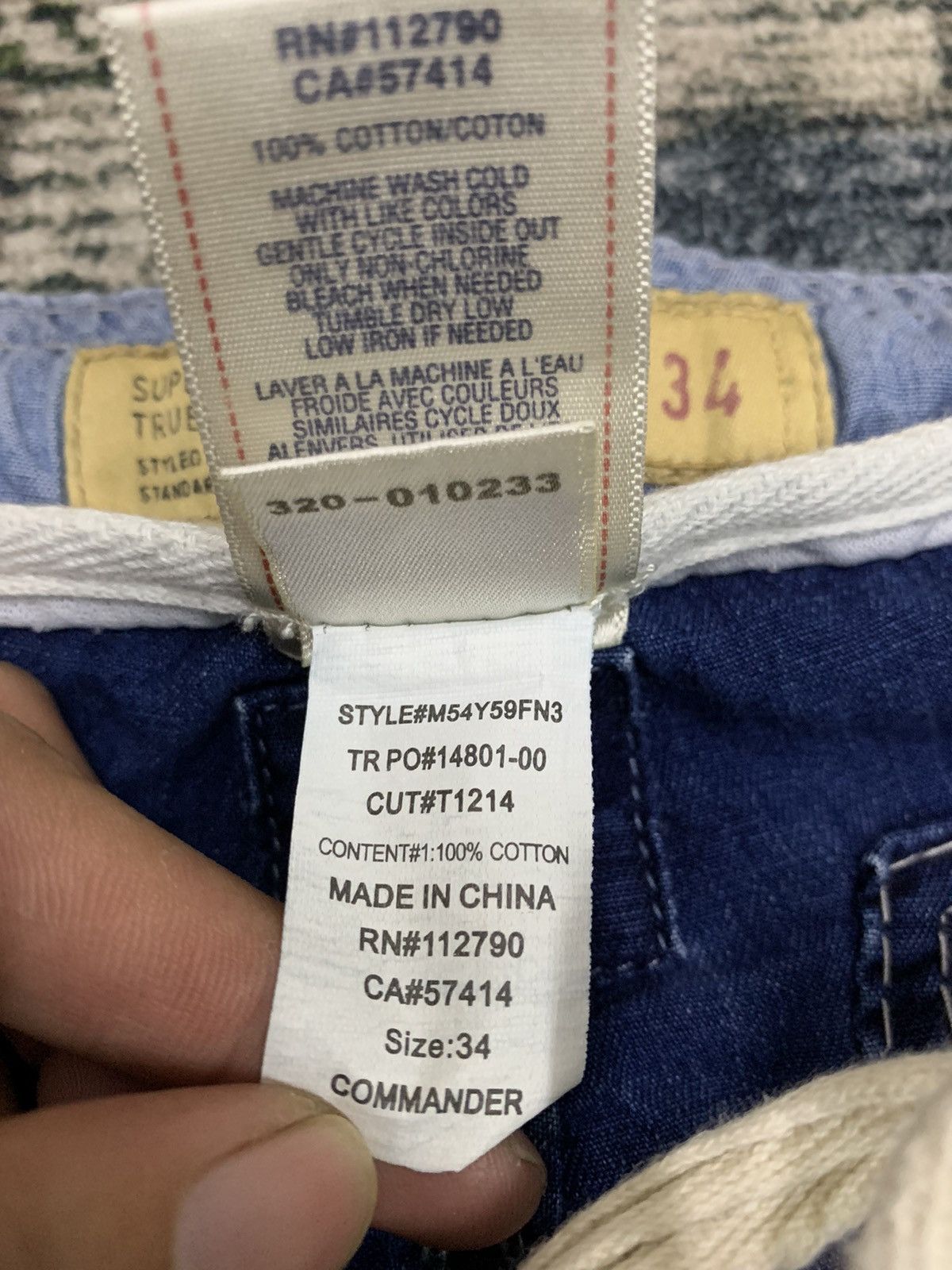 True Religion True Religion Denim Commander Short Size US 36 / EU 52 - 6 Thumbnail