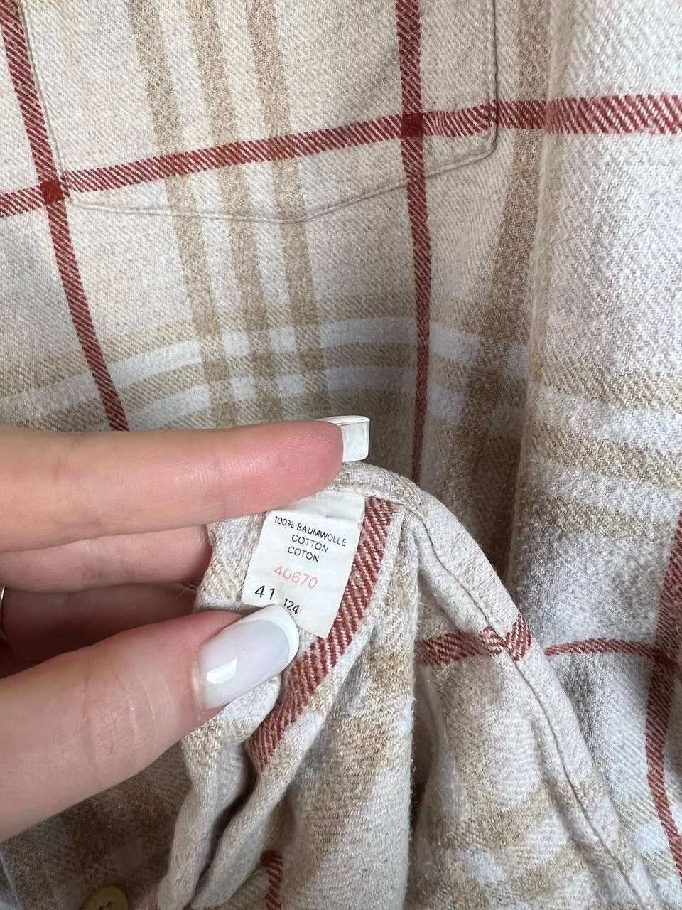 Vintage Burberry vintage shirt size L Size US L / EU 52-54 / 3 - 3 Thumbnail