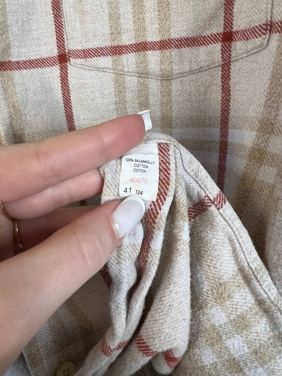 Vintage Burberry vintage shirt size L Size US L / EU 52-54 / 3 - 4 Thumbnail
