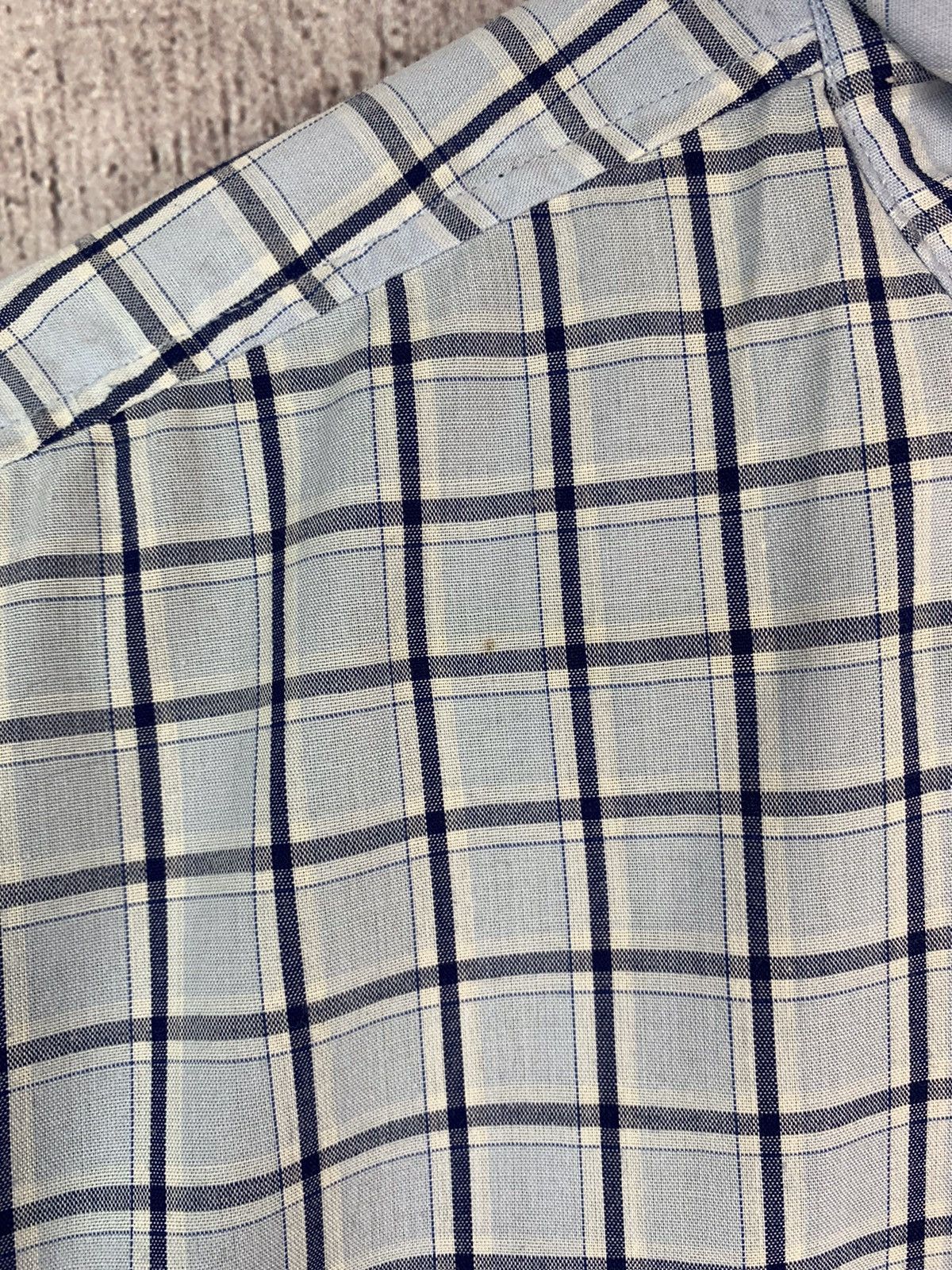 Yves Saint Laurent Vintage YSL Yves Saint Laurent Plaid Shirt Size US L / EU 52-54 / 3 - 4 Thumbnail