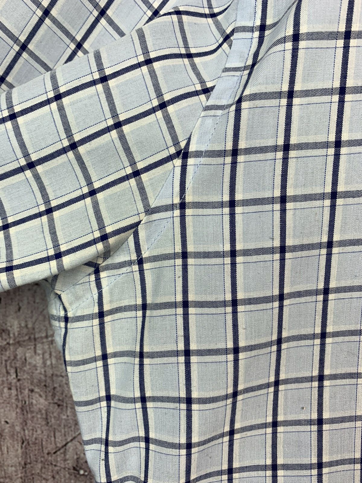 Yves Saint Laurent Vintage YSL Yves Saint Laurent Plaid Shirt Size US L / EU 52-54 / 3 - 10 Thumbnail