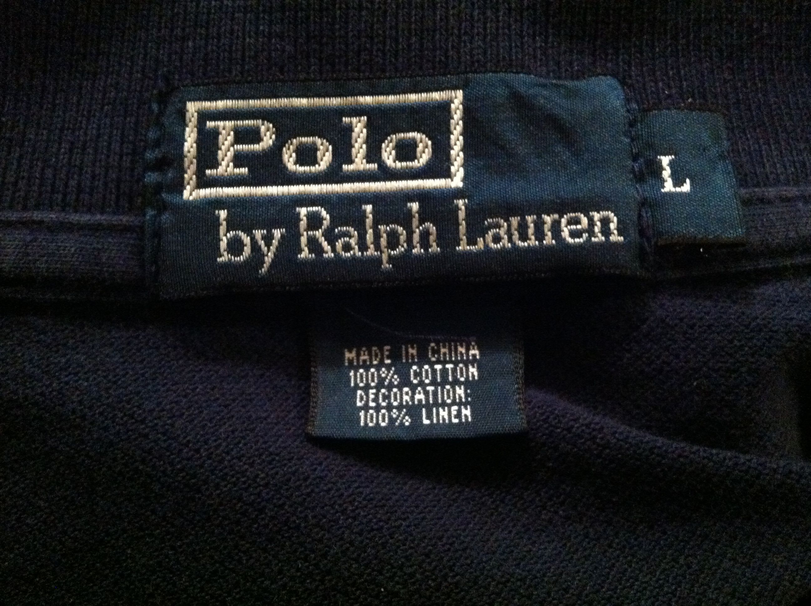 Polo Ralph Lauren POLO RALPH LAUREN MENS PRE-OWNED POLO SHIRT SIZE: L Size US L / EU 52-54 / 3 - 8 Thumbnail