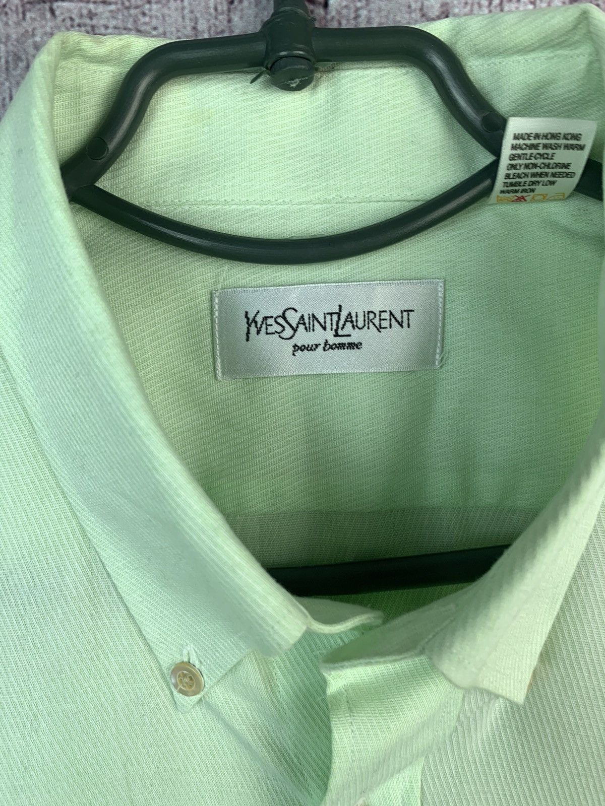 Yves Saint Laurent Vintage Yves Saint Laurent YSL Shirt Y2K Size US L / EU 52-54 / 3 - 2 Thumbnail