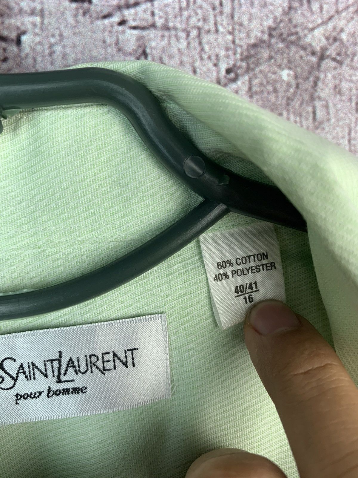 Yves Saint Laurent Vintage Yves Saint Laurent YSL Shirt Y2K Size US L / EU 52-54 / 3 - 7 Thumbnail