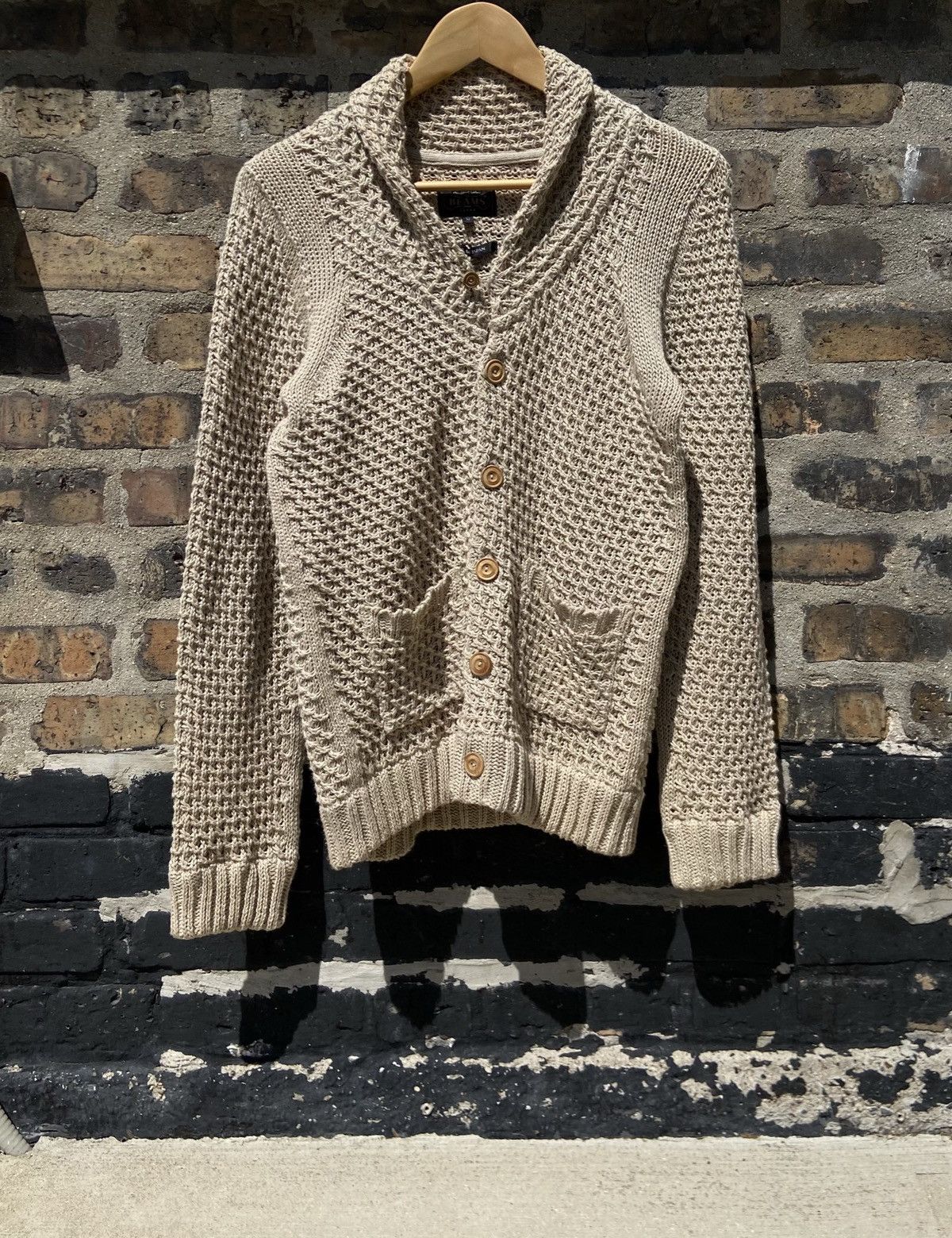 Beams Plus Hemp Fisherman Cardigan Size US M / EU 48-50 / 2 - 1 Thumbnail