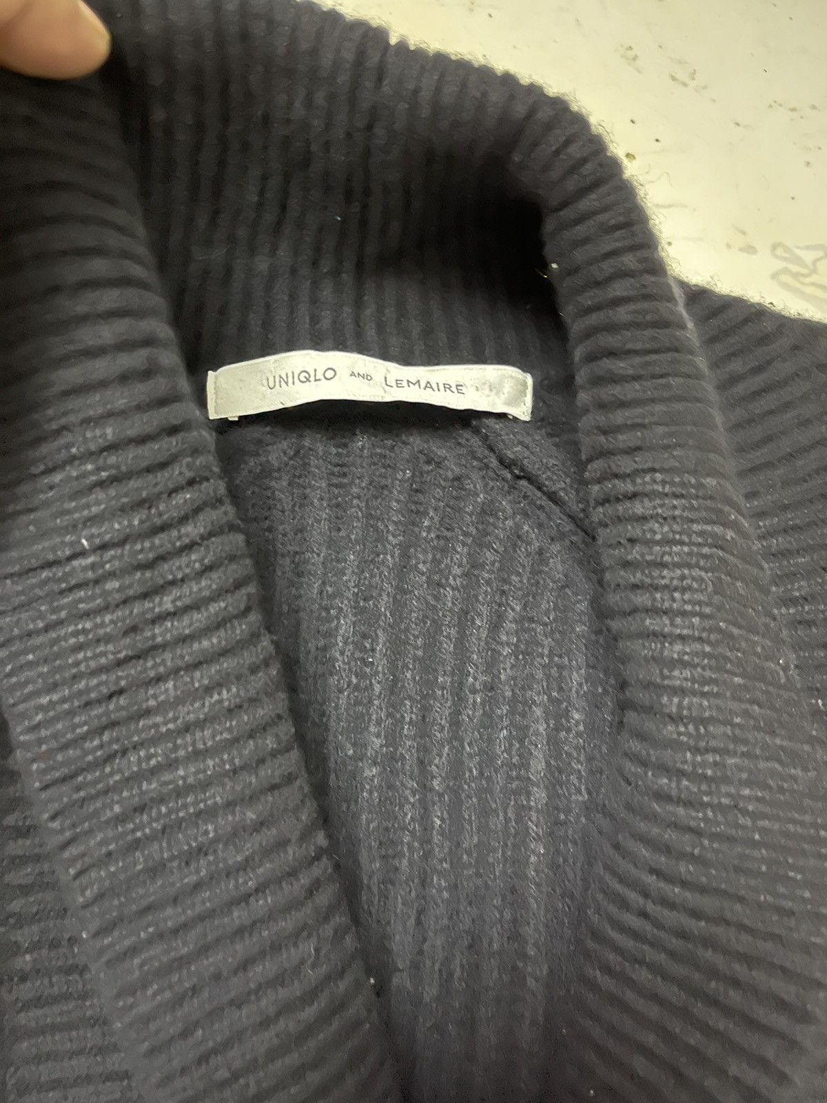 Lemaire × Uniqlo FINAL⚡️Uniqlo And Lemaire Lambswool Shawl Cardigan Size US M / EU 48-50 / 2 - 7 Thumbnail