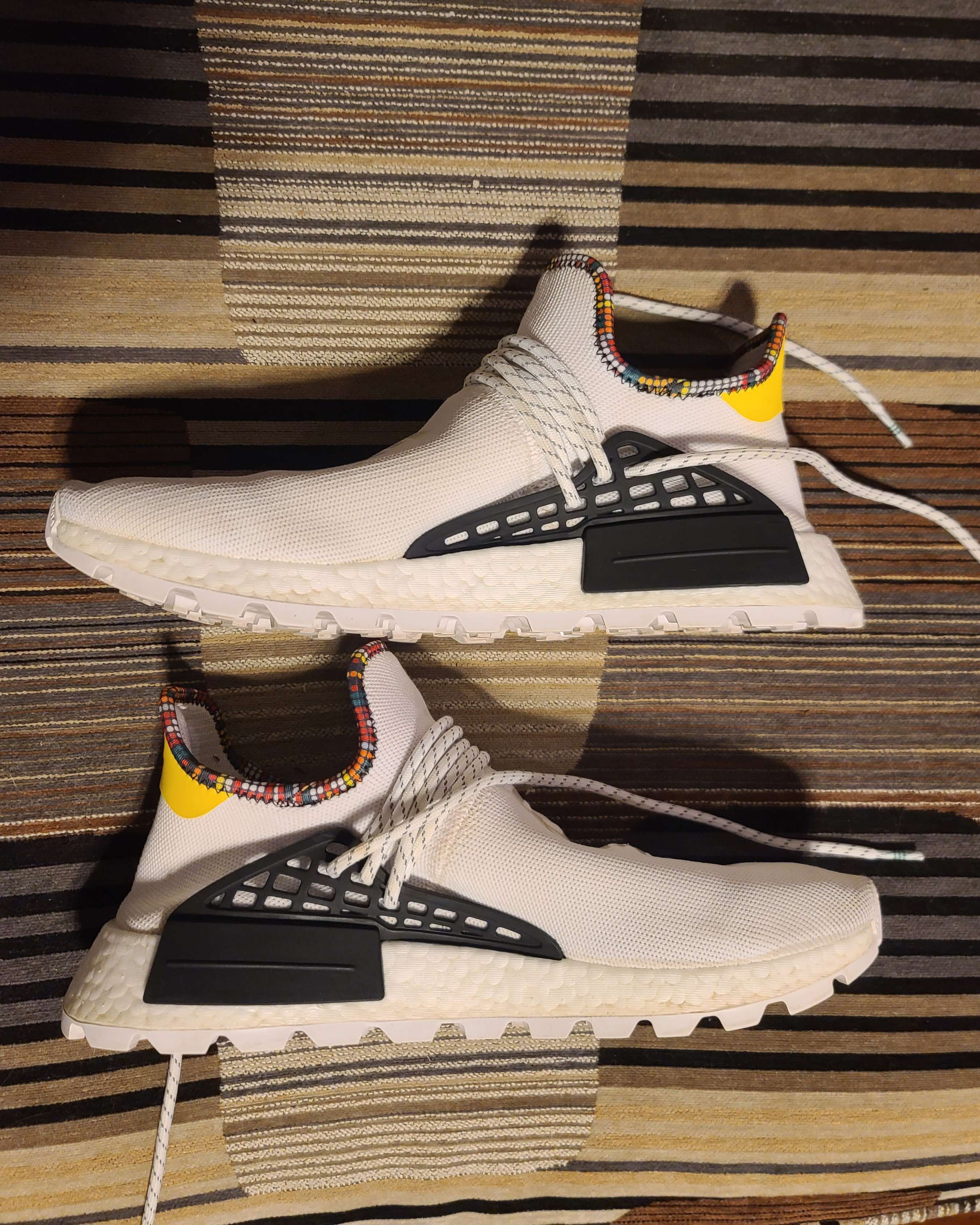 Adidas × Pharrell adidas NMD Hu Pharrell White (Inspiration Pack) Sz 10.5 Size US 10.5 / EU 43-44 - 2 Thumbnail