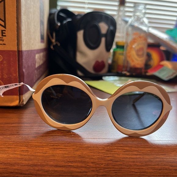 Marni MARNI 53MM Round Sunglasses ice beige Size ONE SIZE - 3 Thumbnail