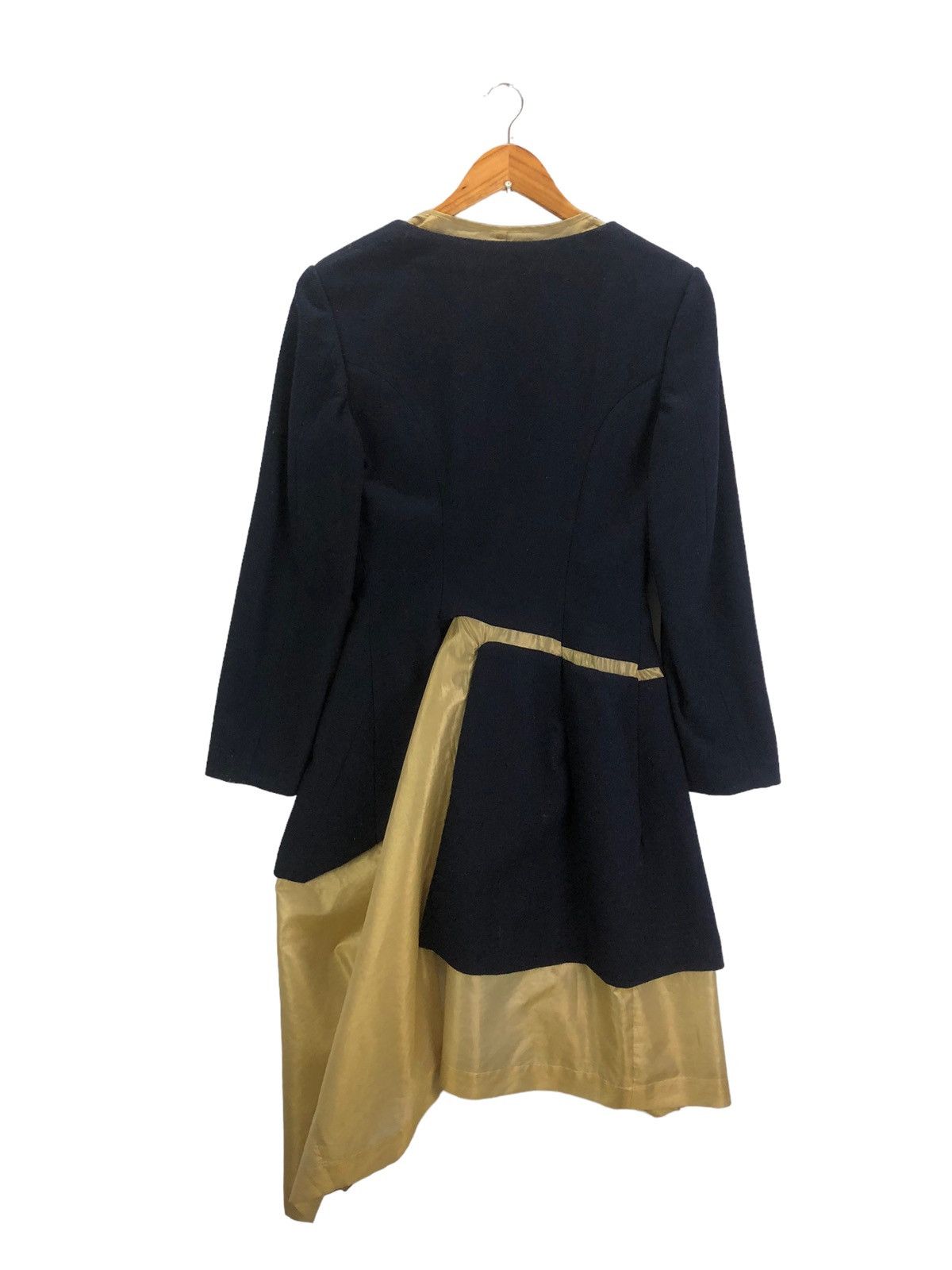 Comme des Garcons × Rei Kawakubo Comme Des Garcons Rei Kawakubo AD 1997 Wool Laine Silk Gold Size M / US 6-8 / IT 42-44 - 6 Thumbnail